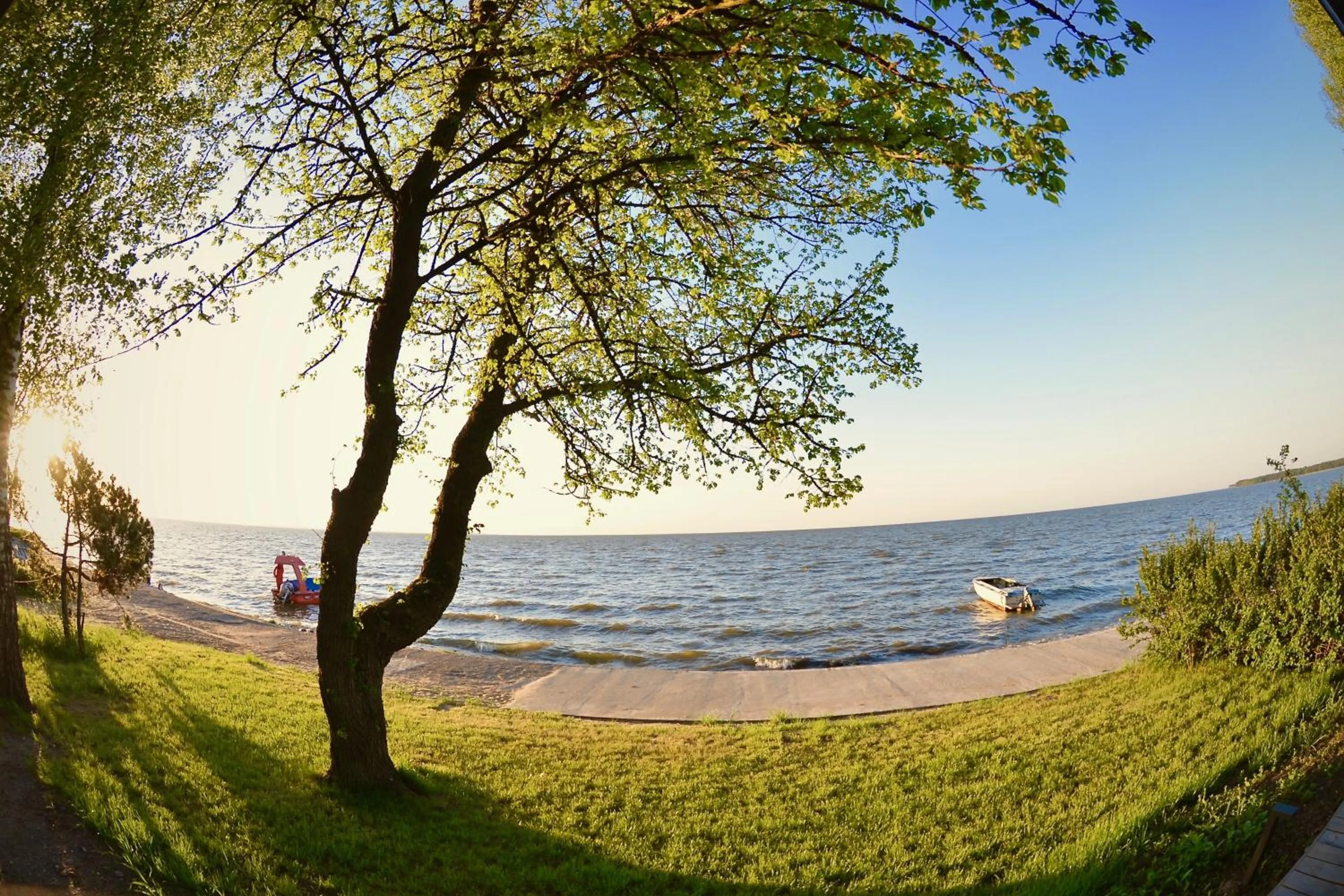 Lake view in Laiko marios