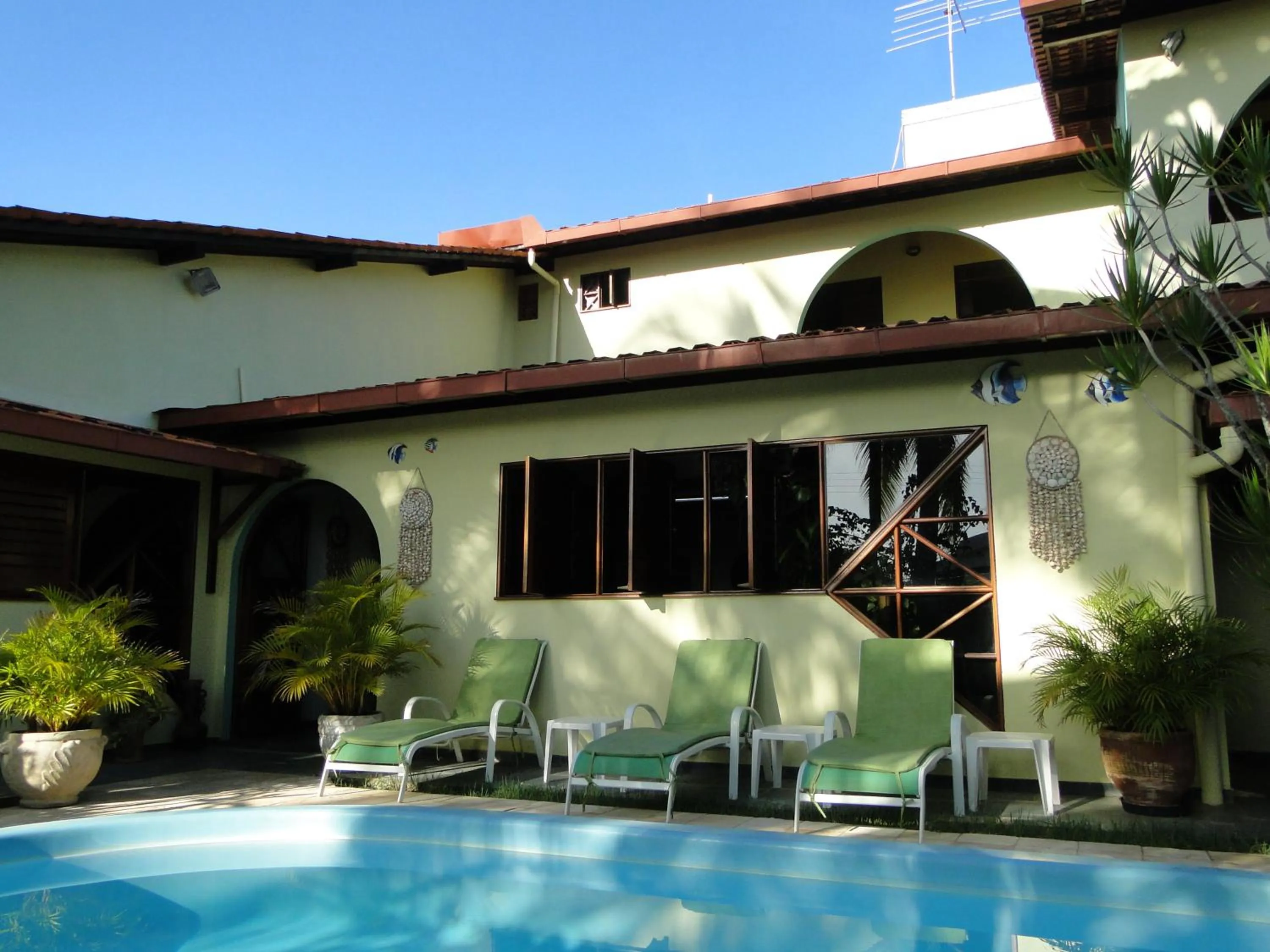 Facade/entrance in Hotel Pousada Arco Iris