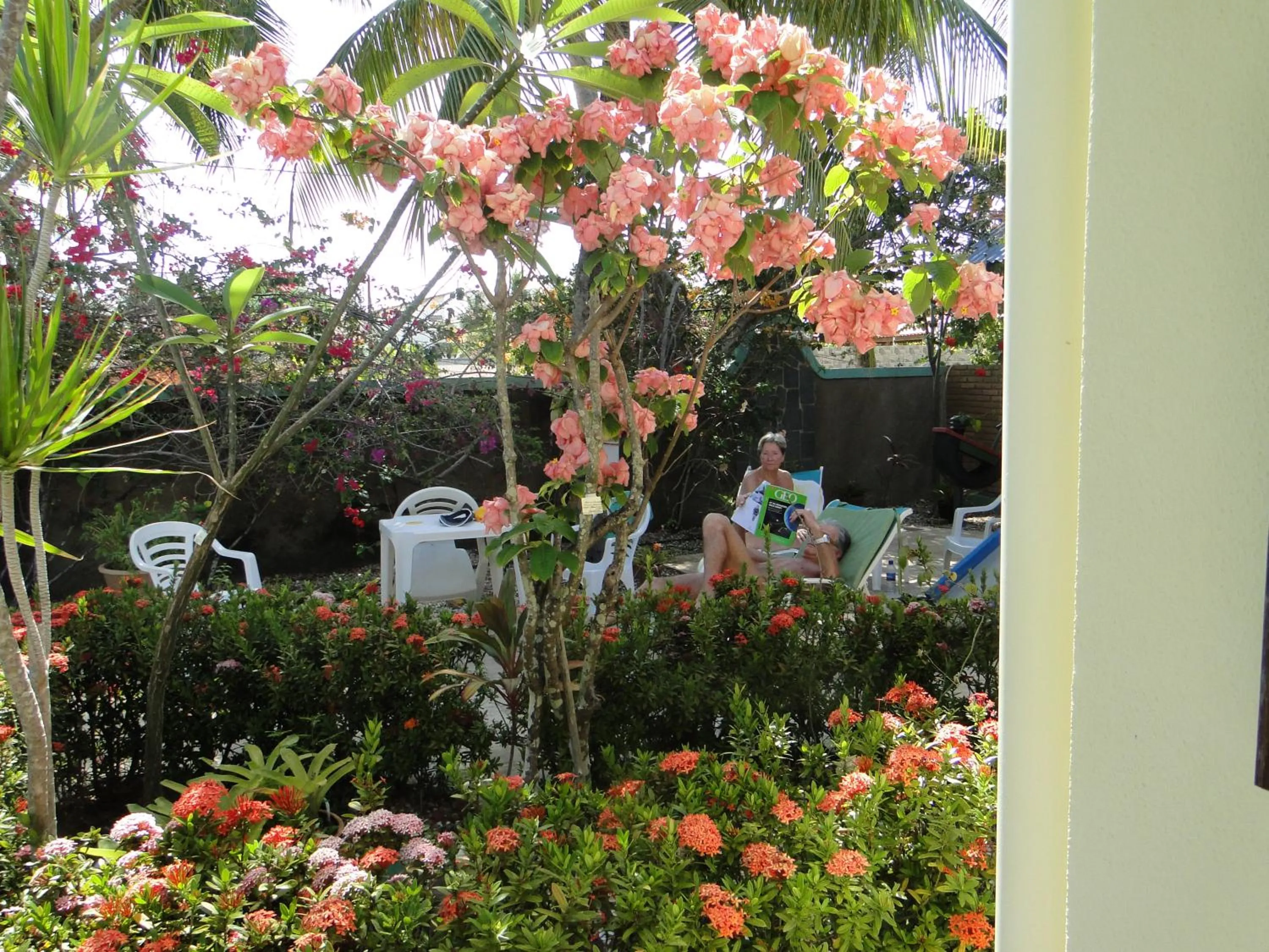 Garden in Hotel Pousada Arco Iris