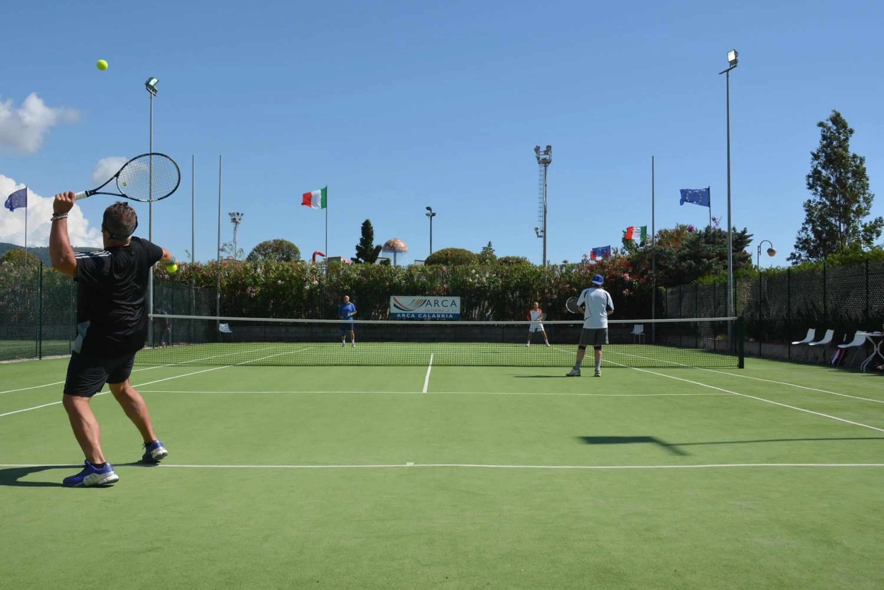 Tennis court in TH Praia - Borgo di Fiuzzi Resort & SPA