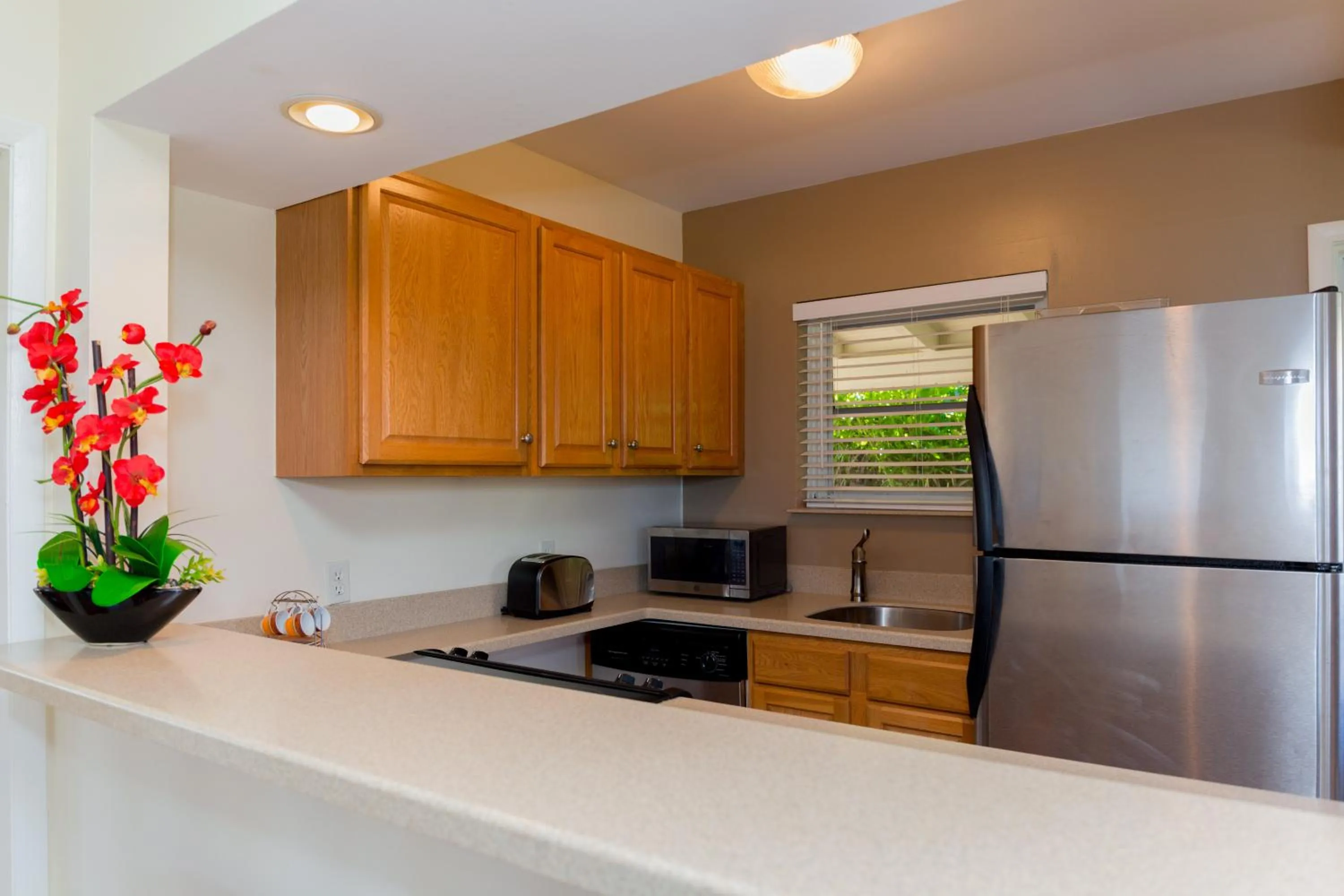 Kitchen or kitchenette in Royal Flamingo Villas