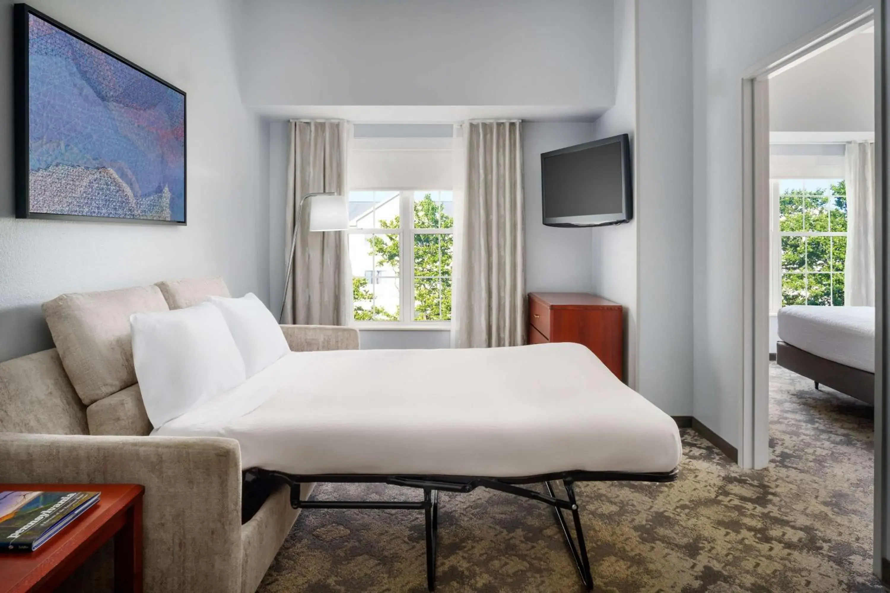 Queen Suite - Mobility and Hearing Access/Non-Smoking in Homewood Suites by Hilton Erie Queen Suite - Mobility and Hearing Access/Non-Smoking in Homewood Suites by Hilton Erie