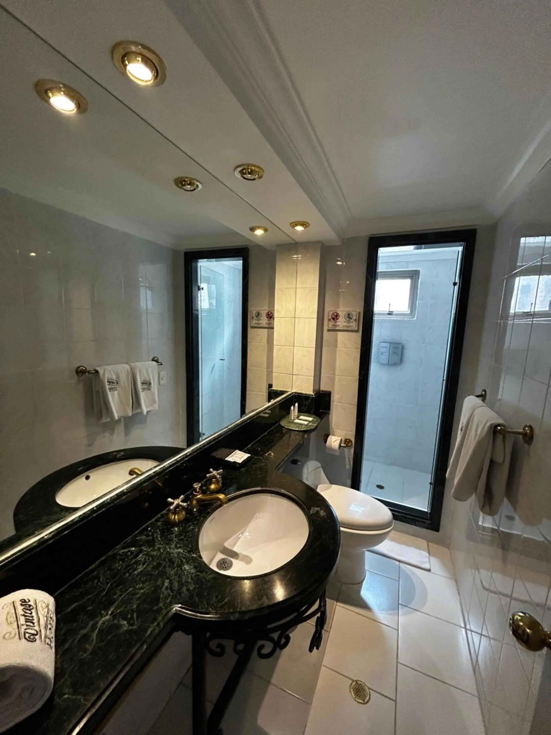 Shower in Hotel Vintage