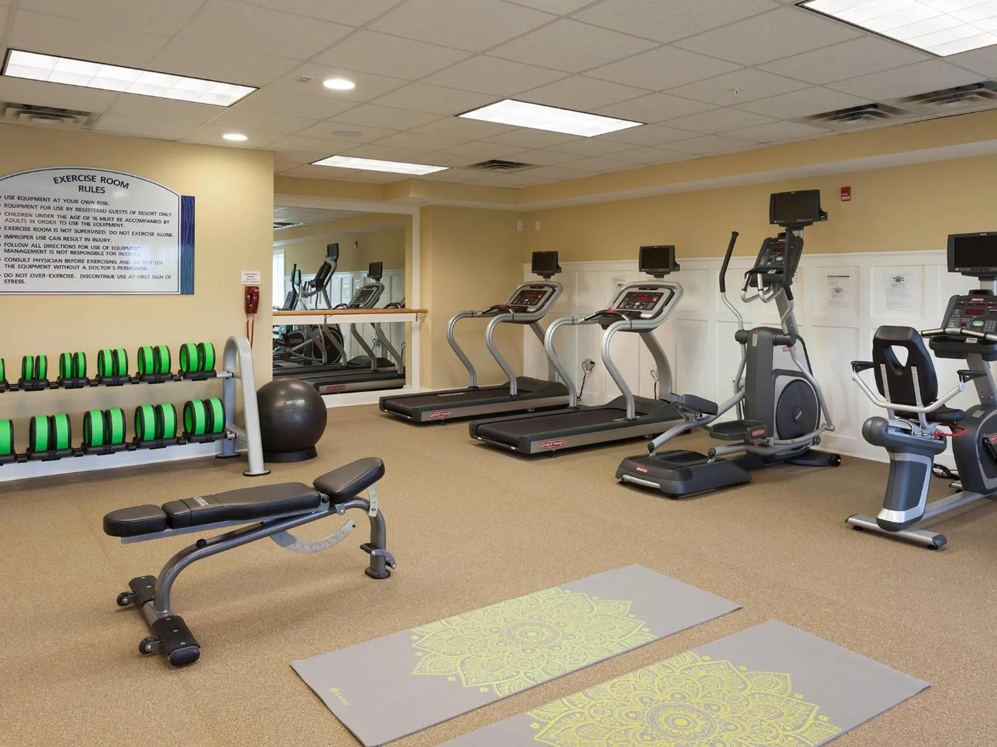 Fitness centre/facilities in Bluegreen Vacations Parkside Williamsburg, an Ascend Collection Resort