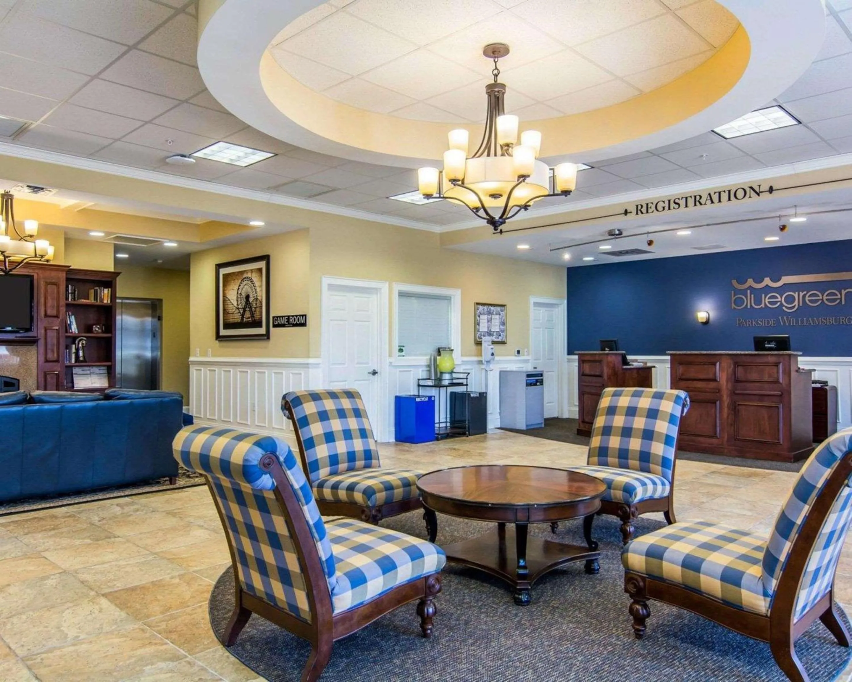 Lobby or reception in Bluegreen Vacations Parkside Williamsburg, an Ascend Collection Resort