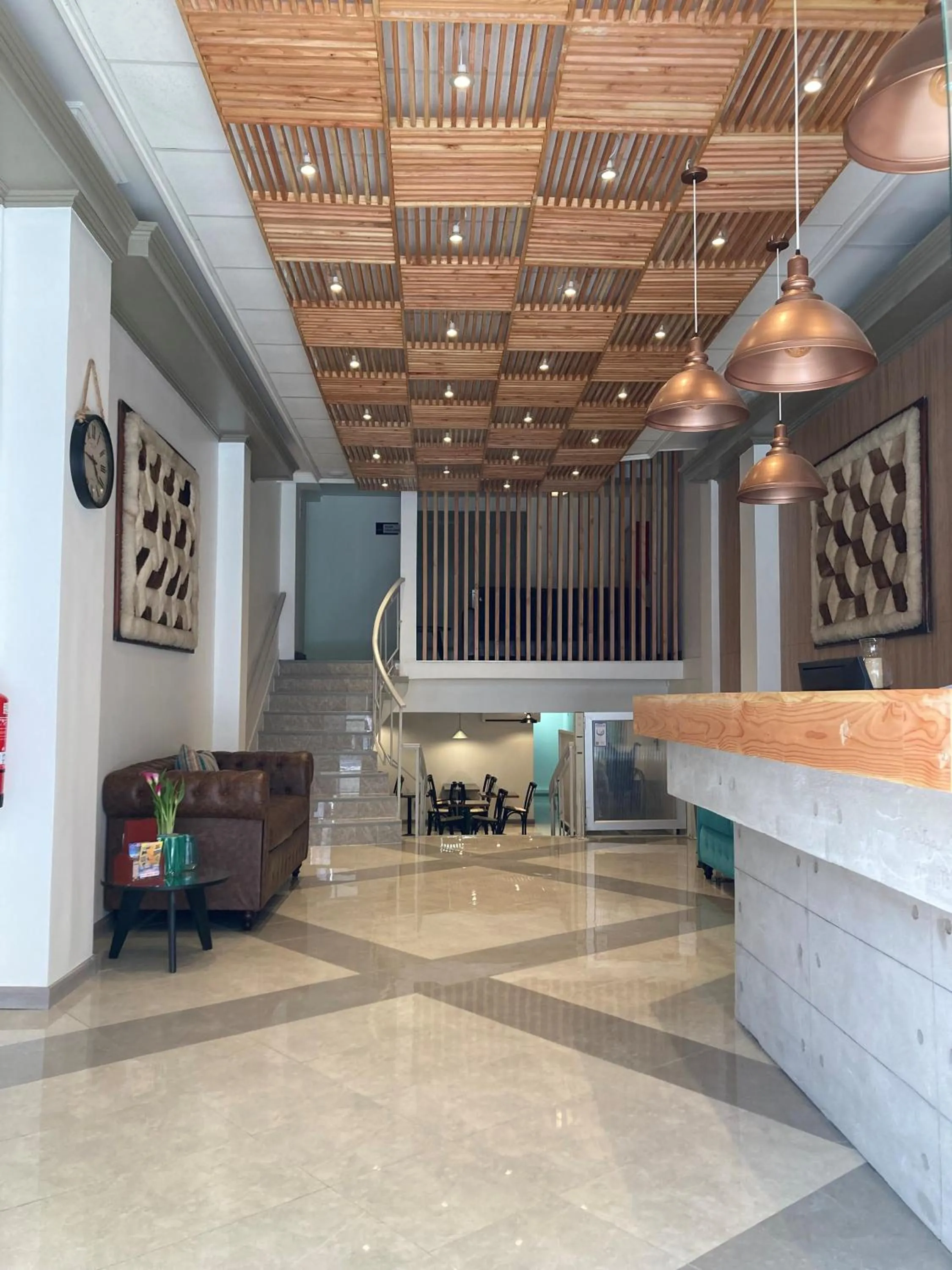 Lobby or reception in Hotel Gavina Express Arica