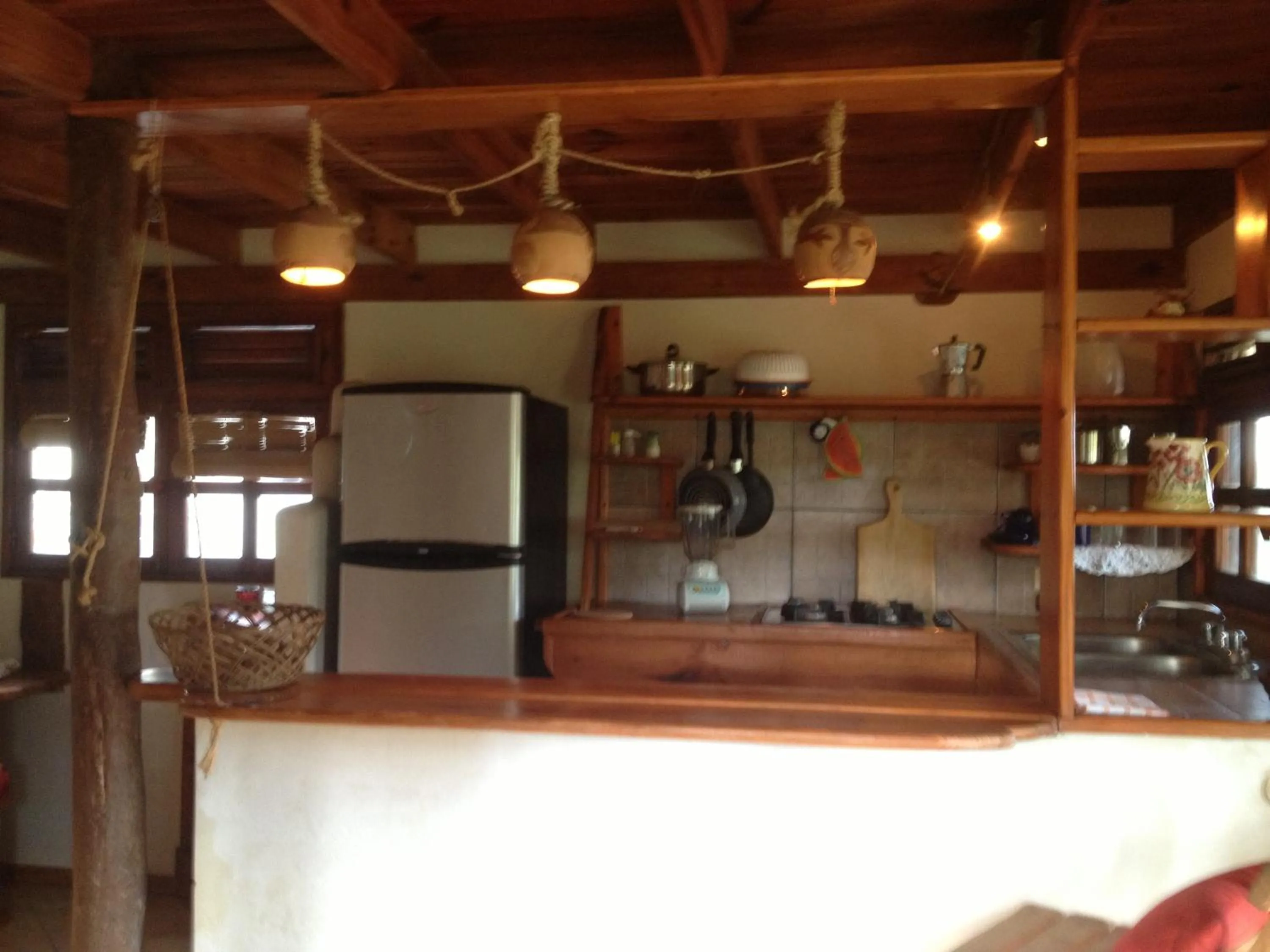 Kitchen or kitchenette in Villa La Caleta