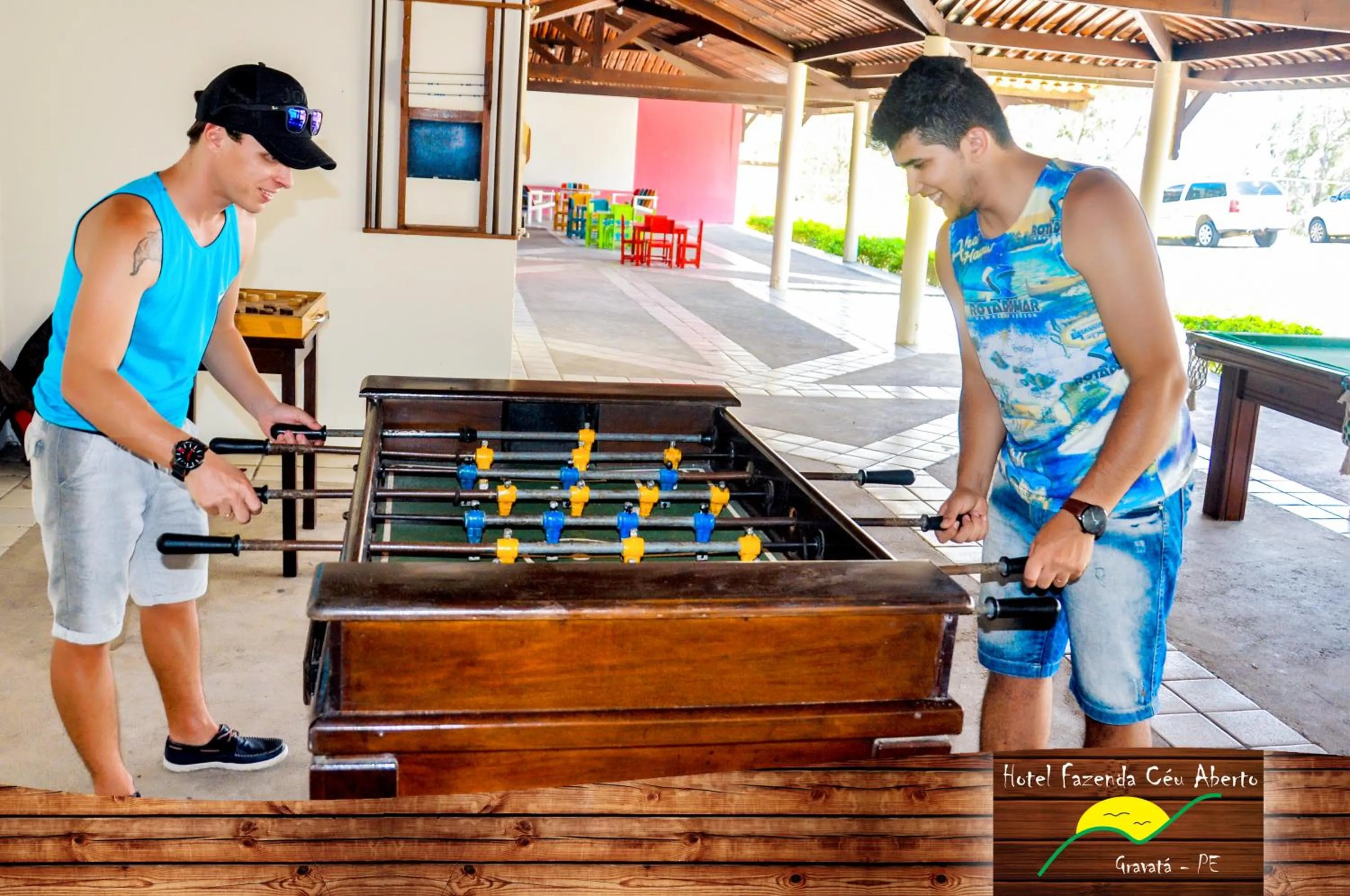 Game Room in Hotel Fazenda Ceu Aberto