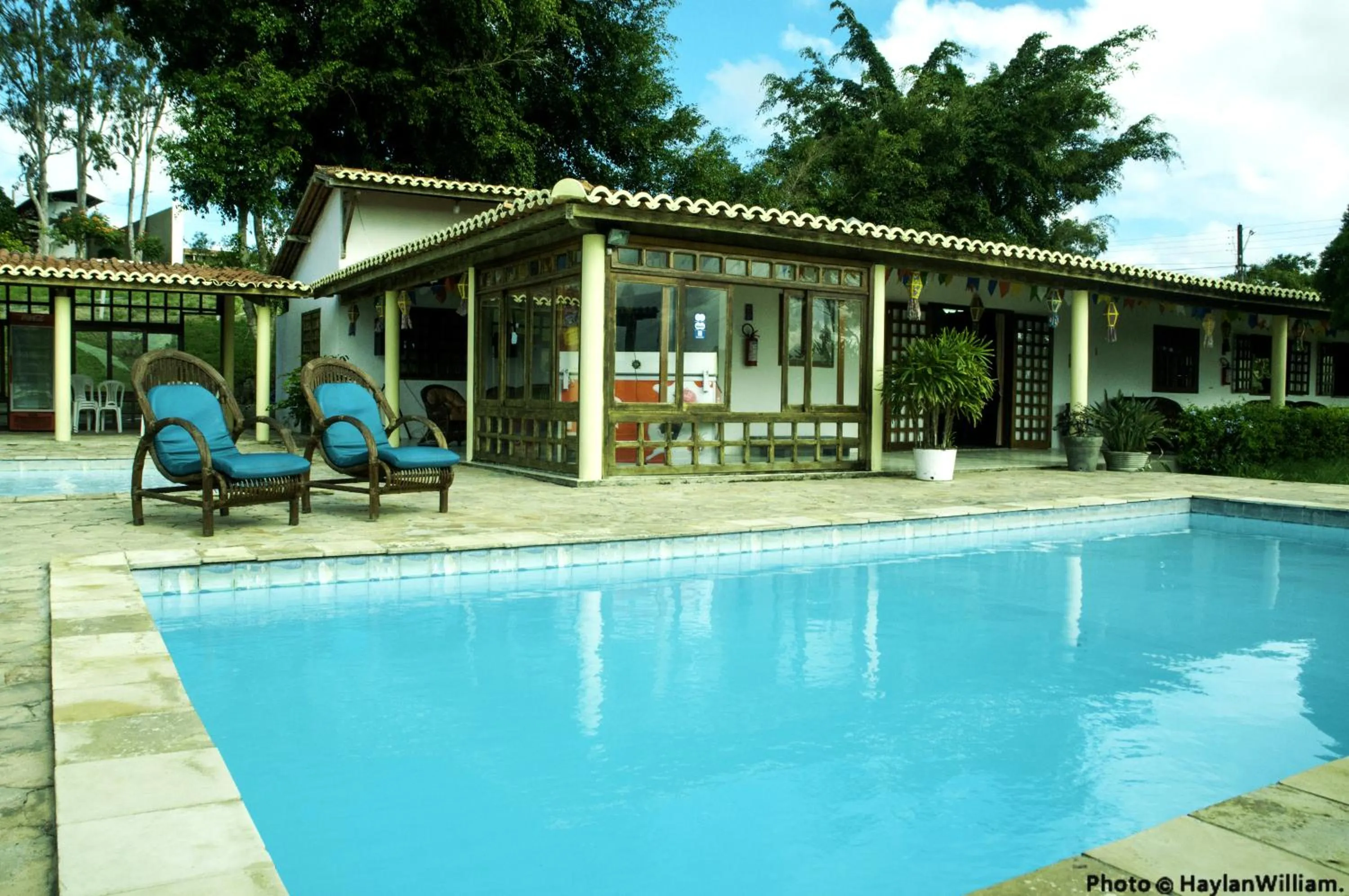 Swimming pool in Hotel Fazenda Ceu Aberto