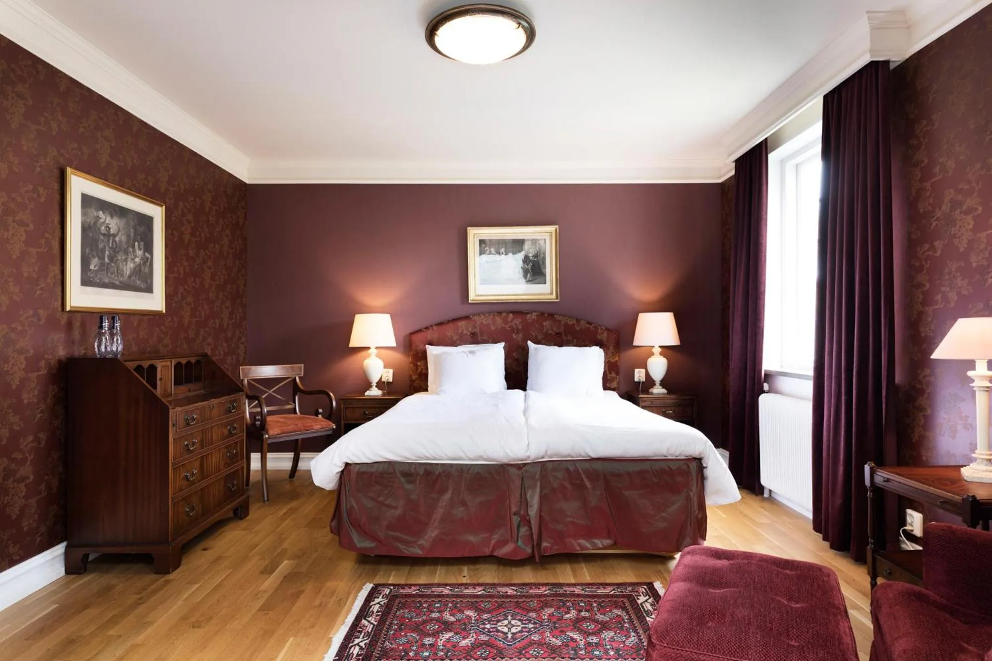 Bed in Ronnums Herrgård