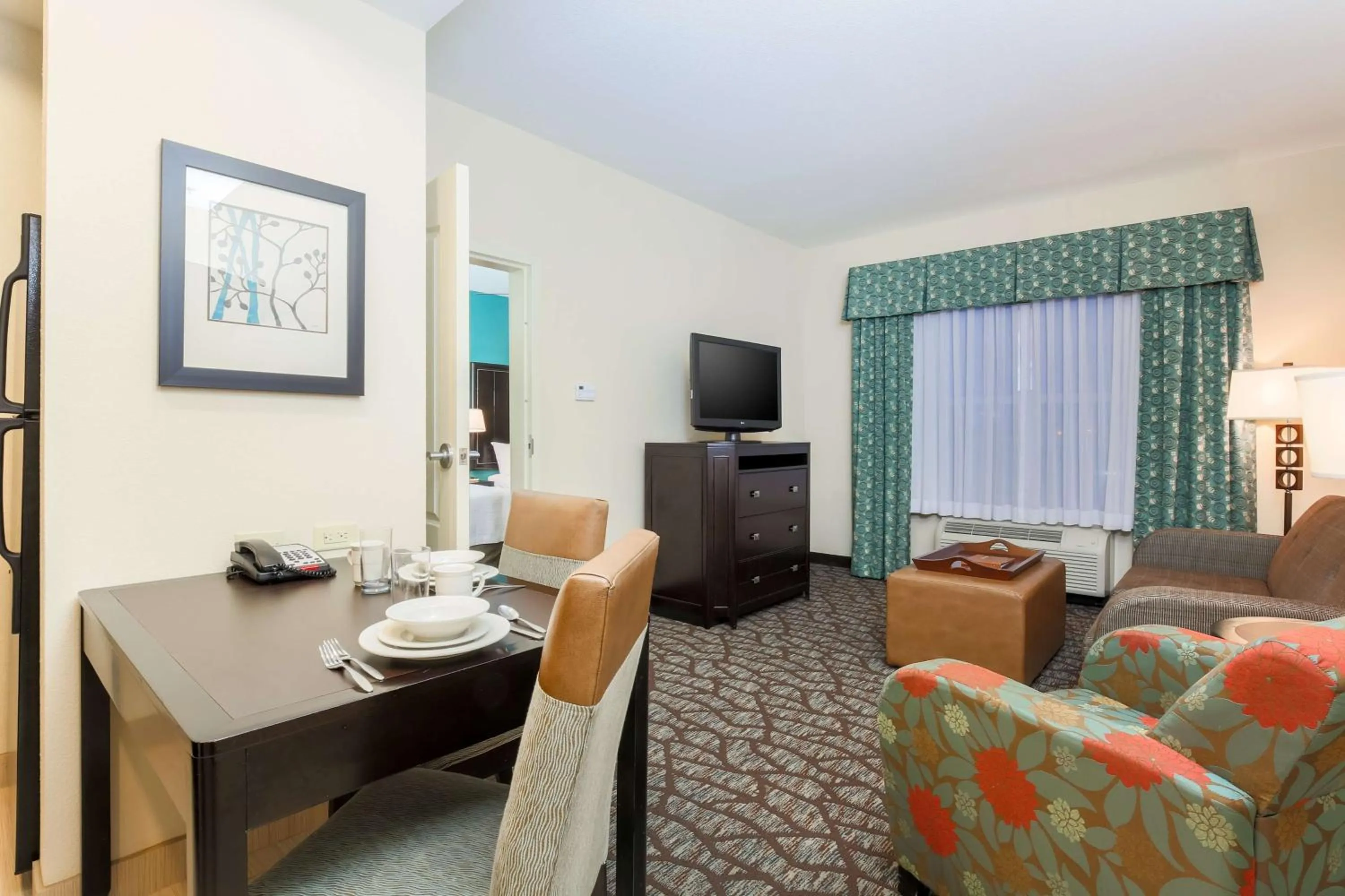 Living room in Homewood Suites by Hilton Lawton
