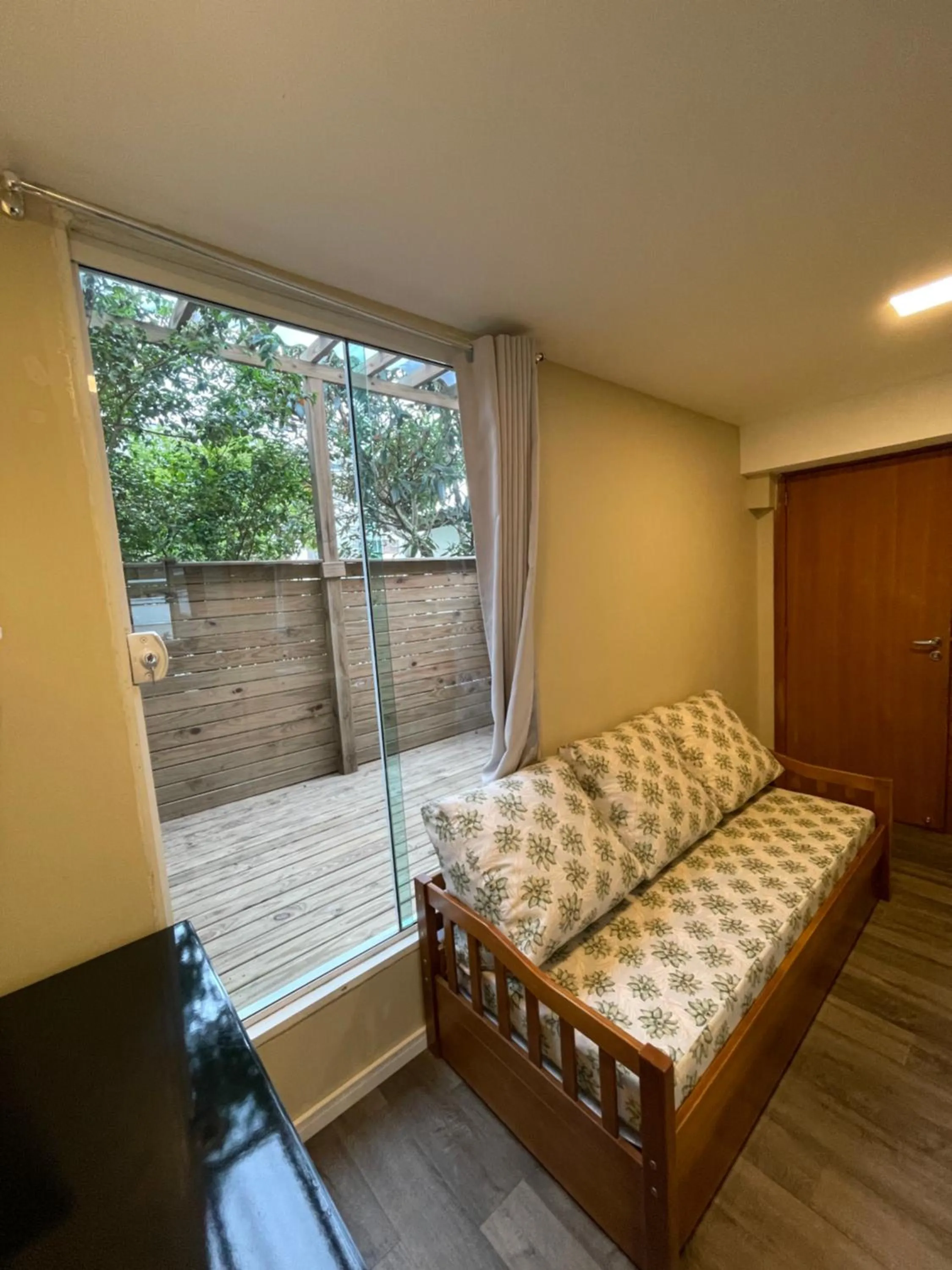 Bed in Pousada Tissiano