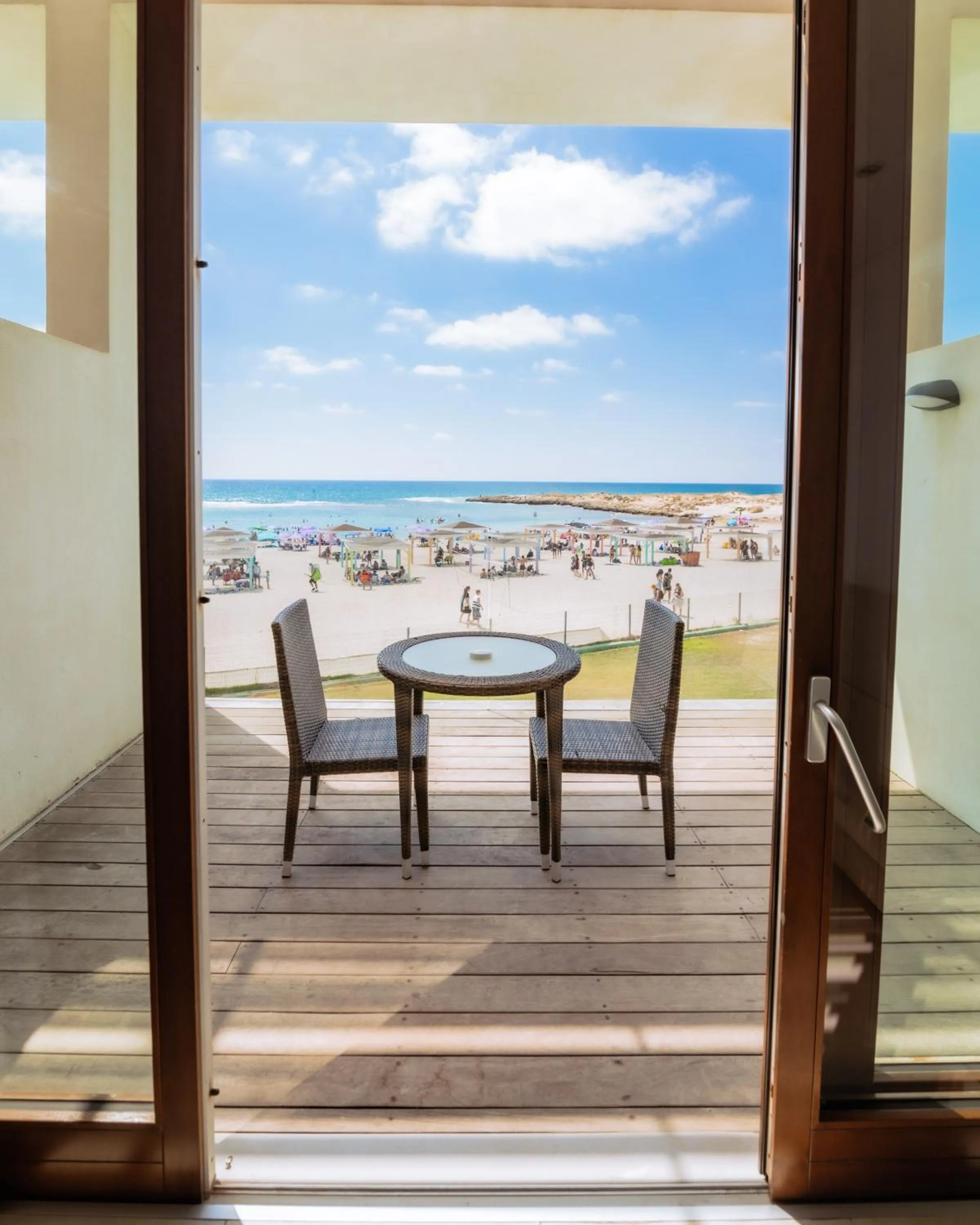 Patio in Nachsholim Beach Hotel