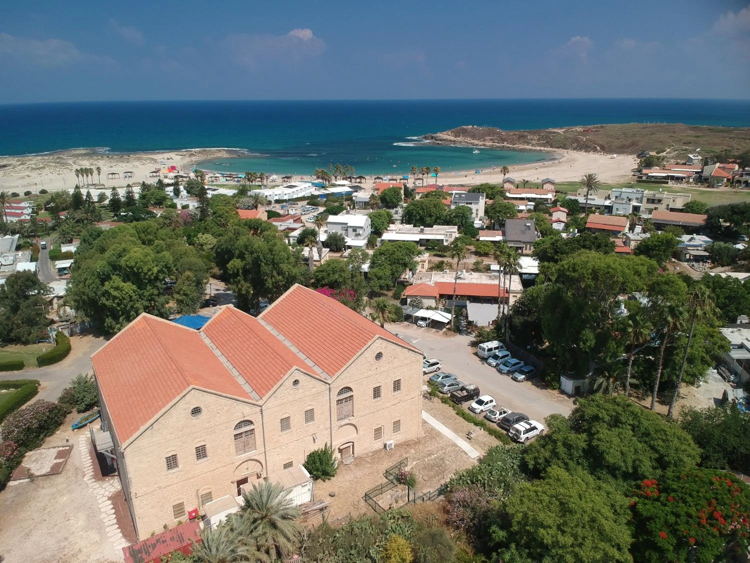Property building in Nachsholim Beach Hotel