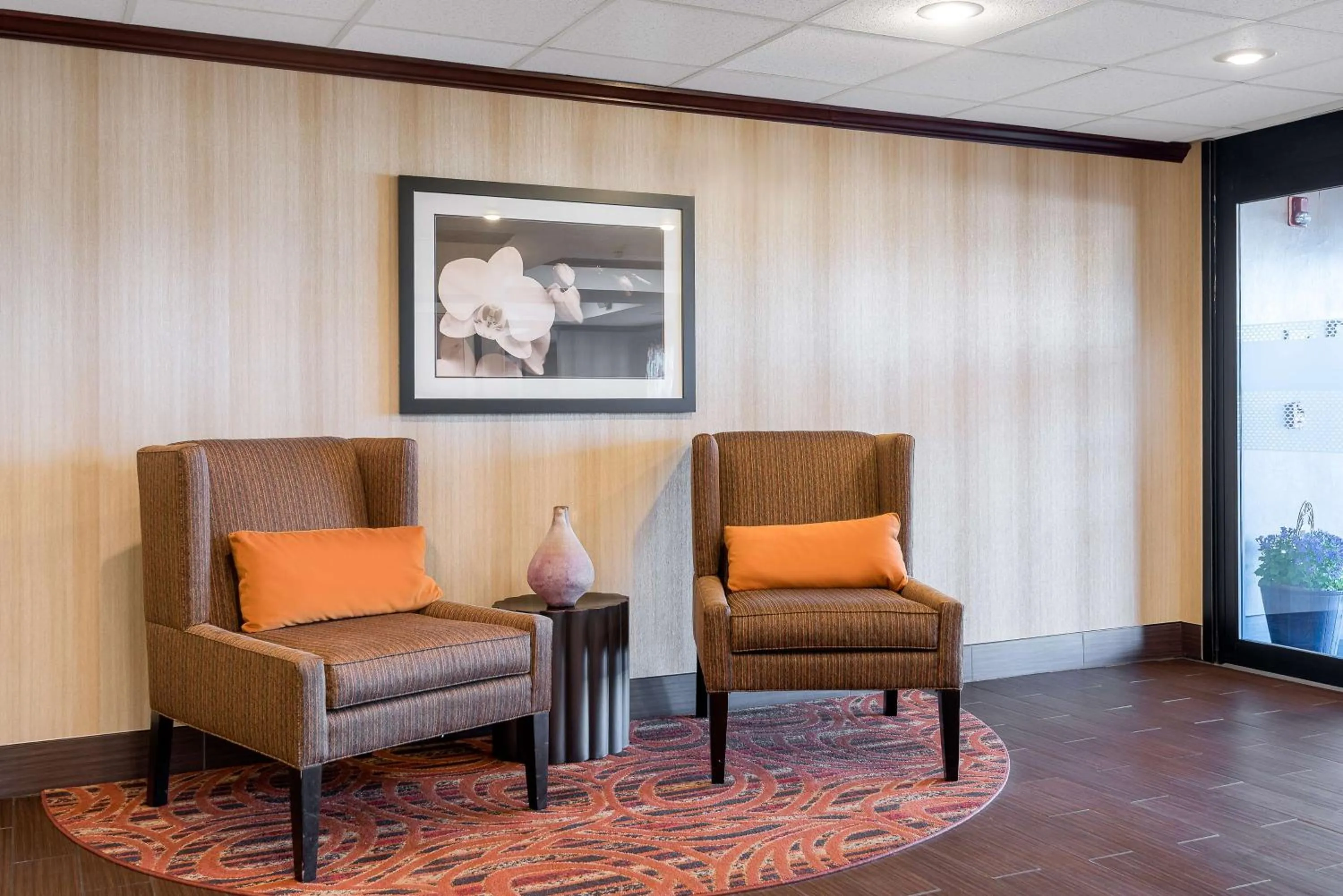 Lobby or reception in Hampton Inn Parkersburg/Mineral Wells