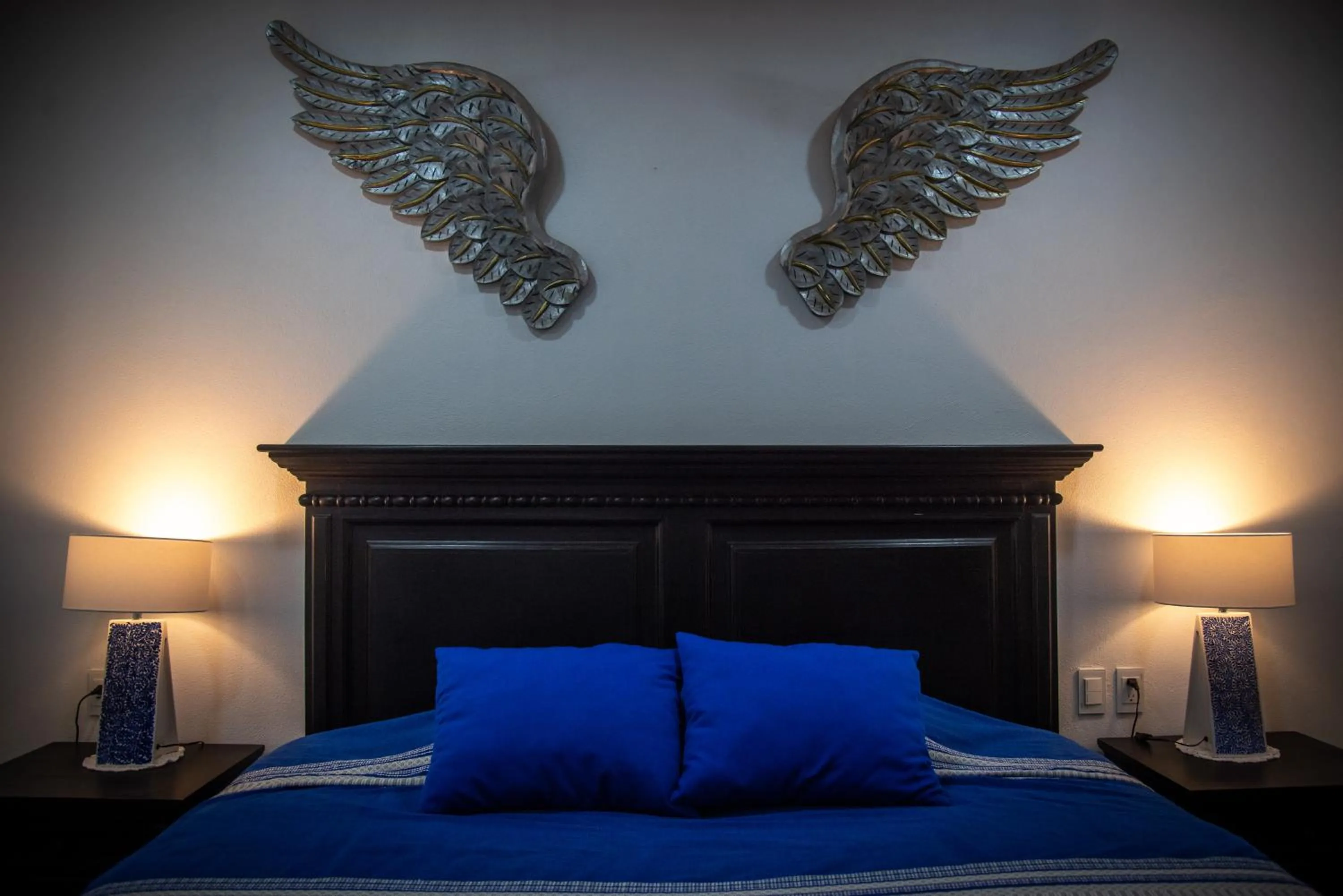 Bed in Posada de la Virgen