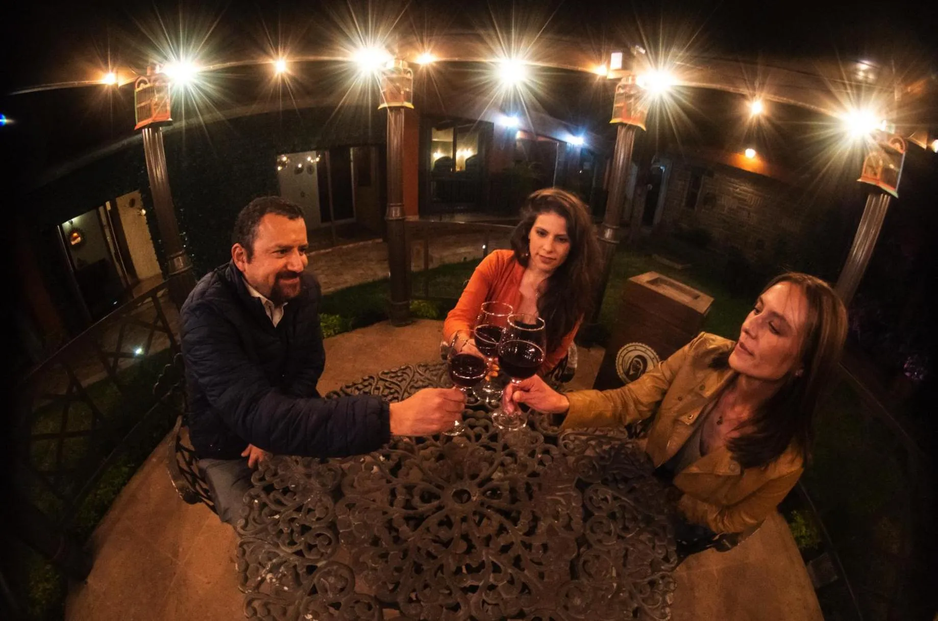 Patio in Posada de la Virgen