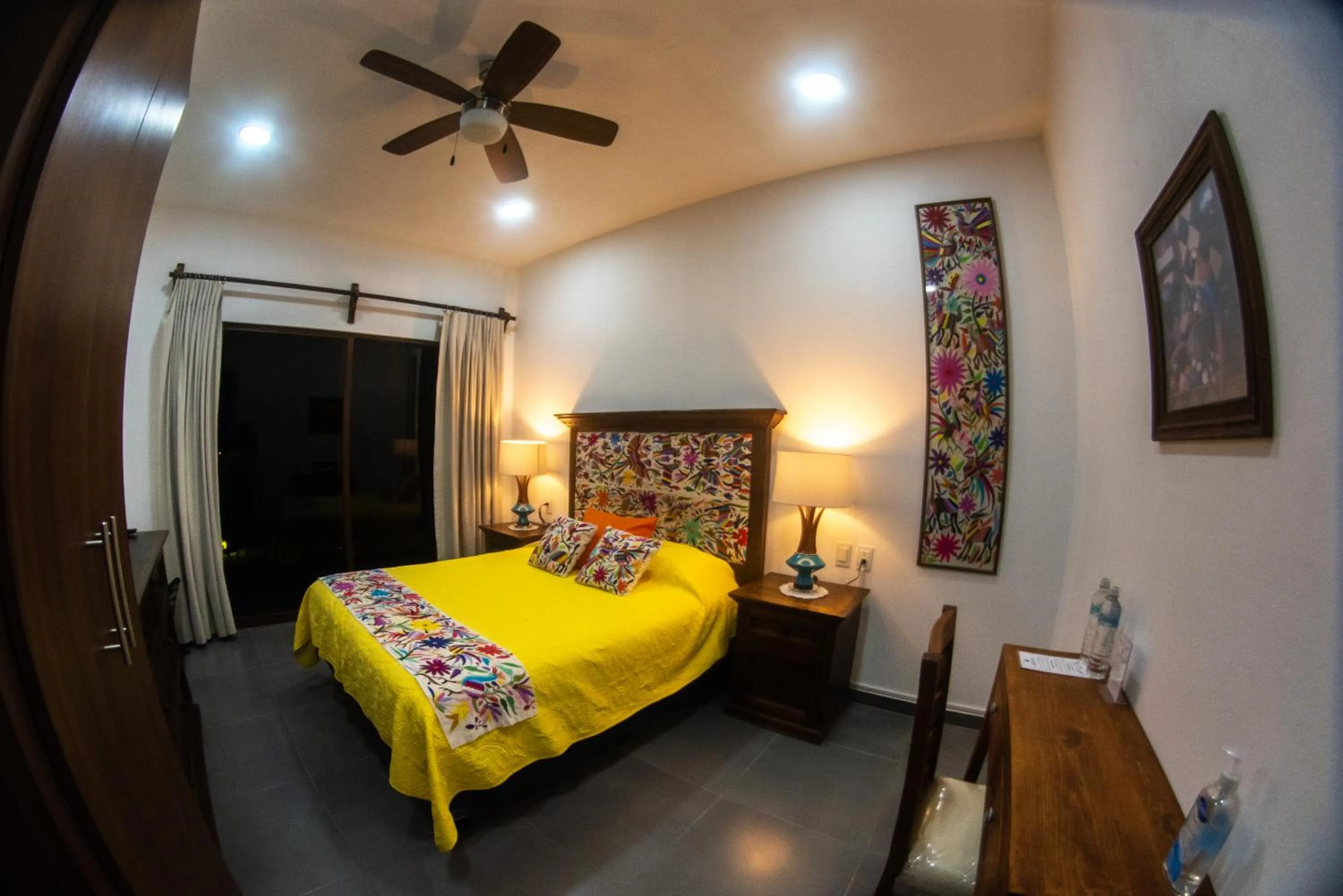 Bed in Posada de la Virgen