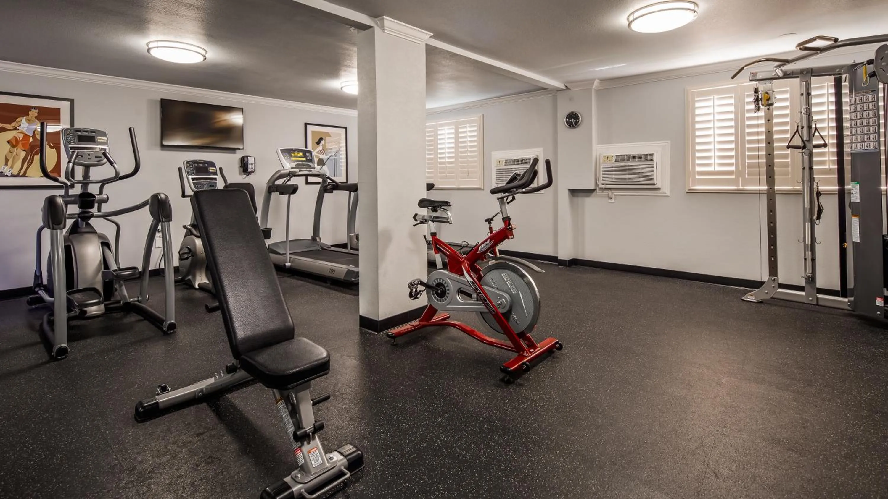 Fitness centre/facilities, Fitness Center/Facilities in SureStay Plus Hotel by Best Western Lompoc
