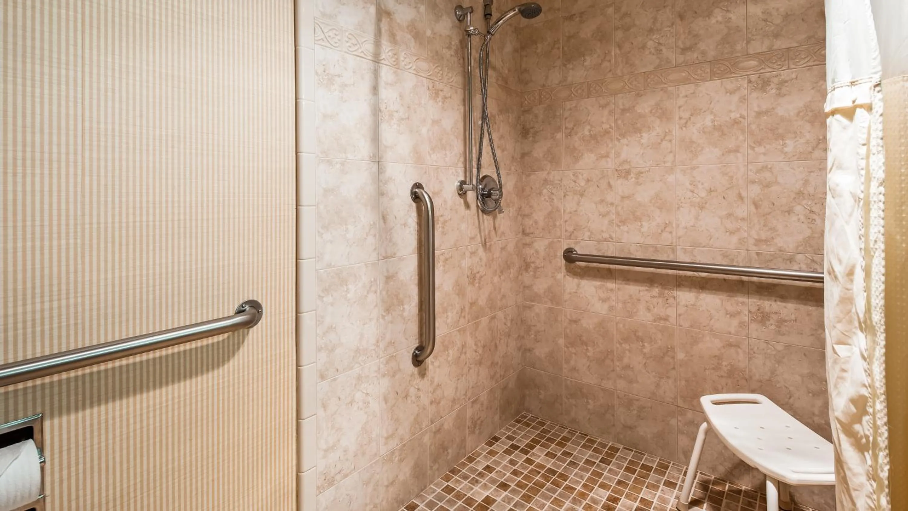 Bathroom in SureStay Plus Hotel by Best Western Lompoc