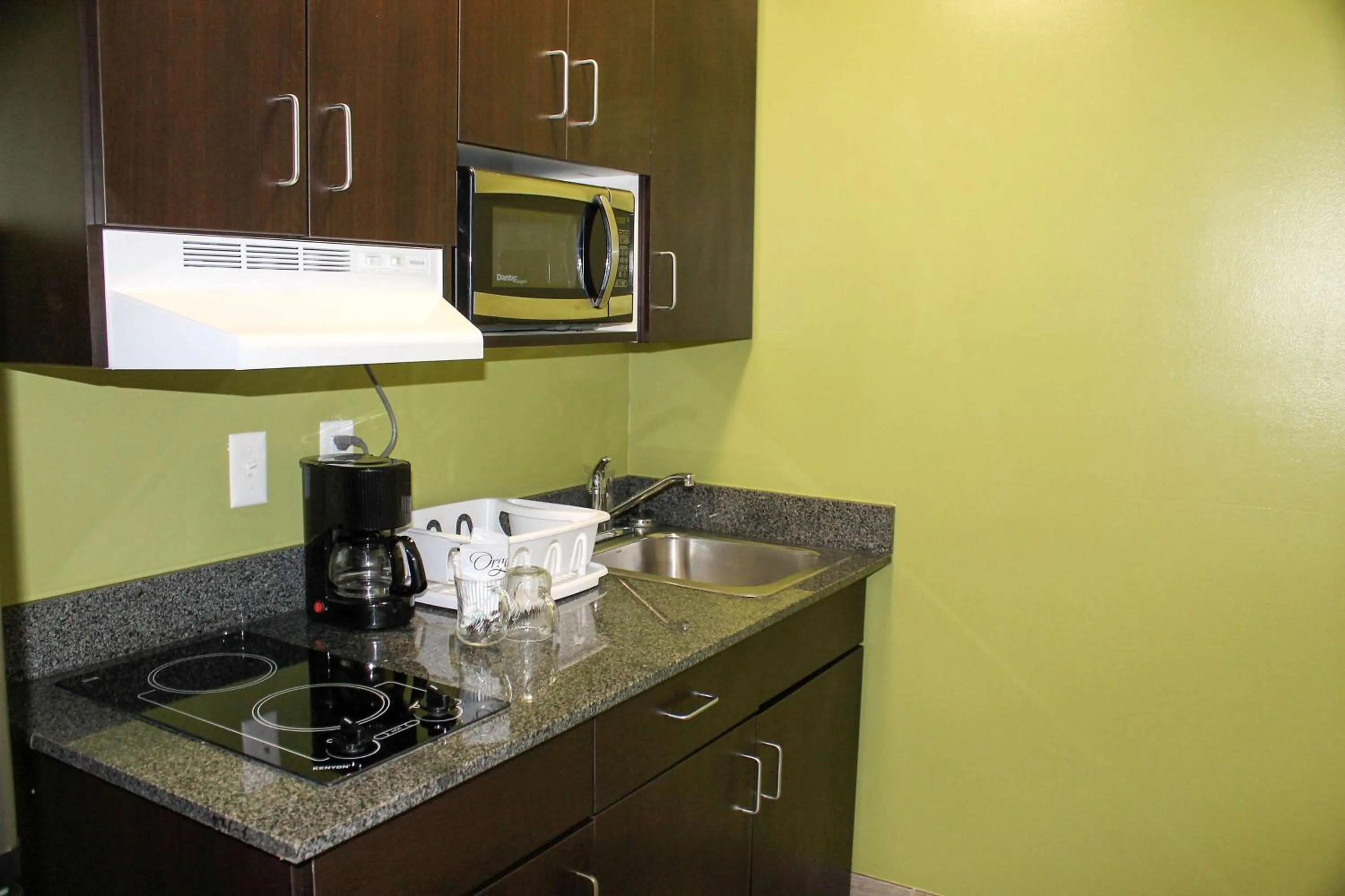 Kitchen or kitchenette in Studio 6-Savannah, GA