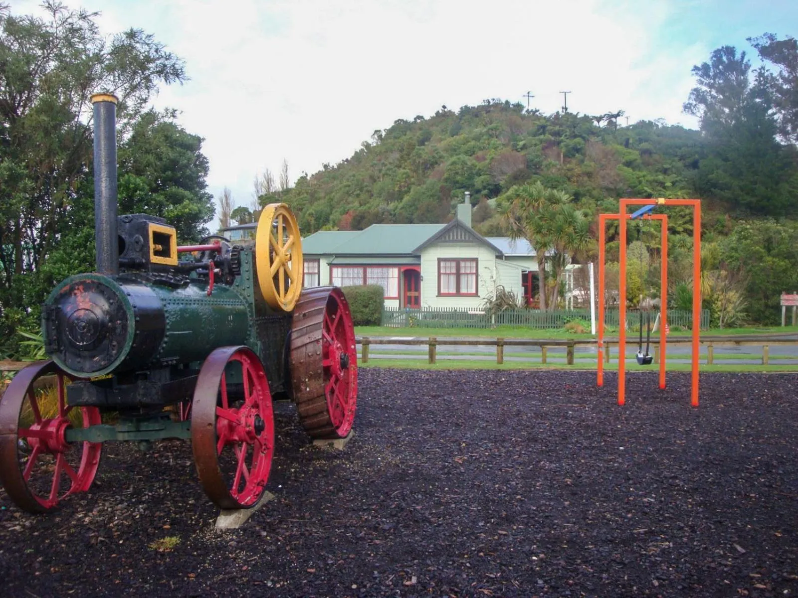 Children play ground in The Station House Motel