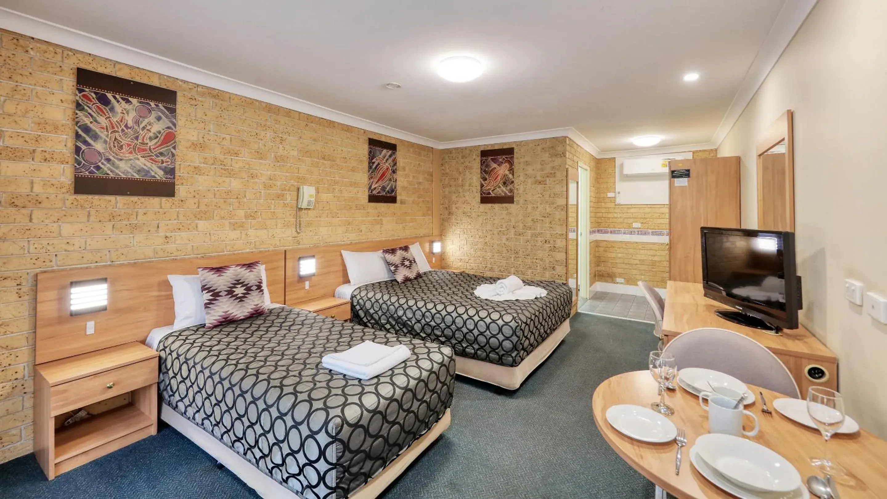 Double or Twin Room in Forest Lodge Motor Inn & Restaurant Double or Twin Room in Forest Lodge Motor Inn & Restaurant