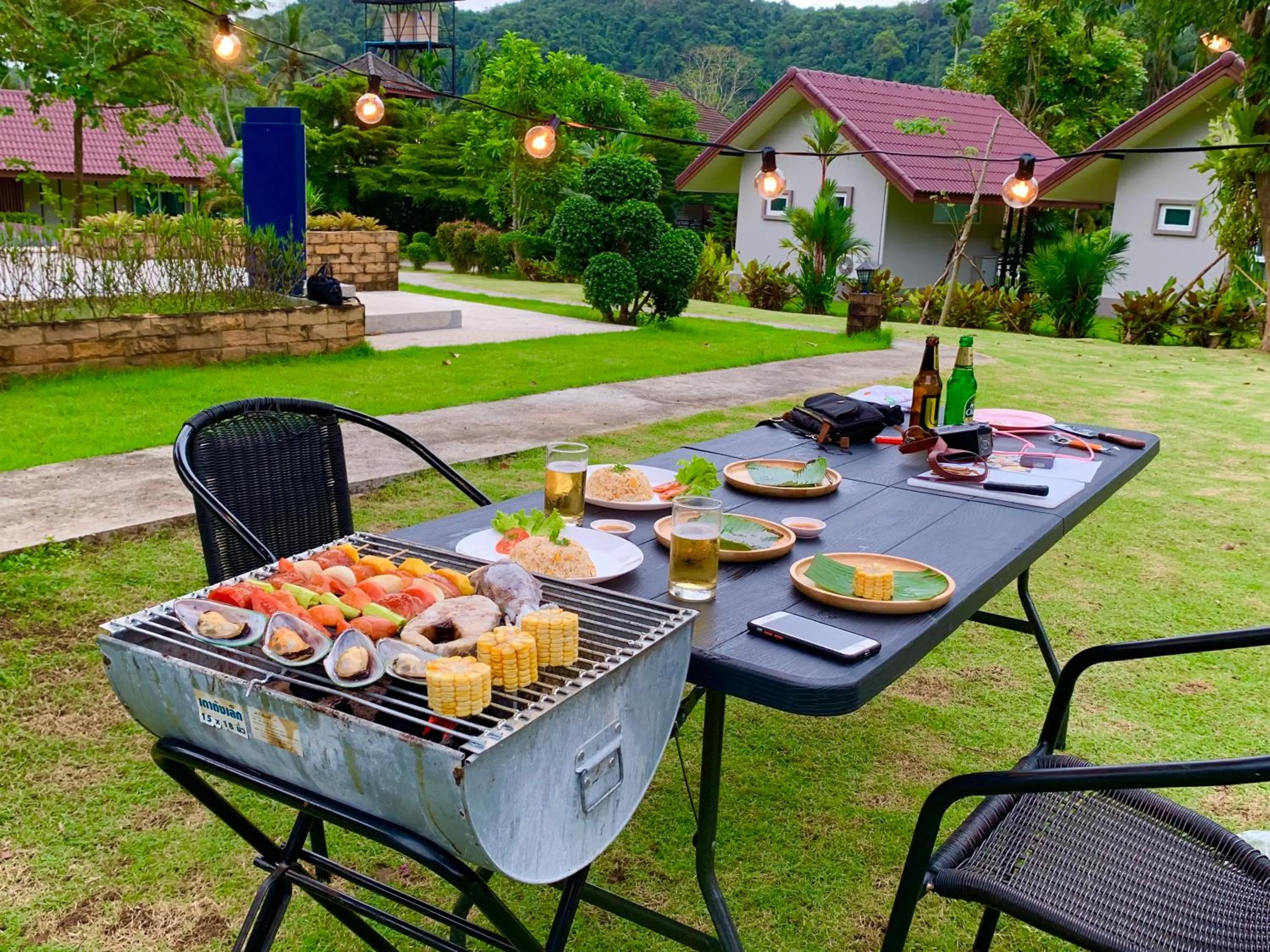 Dining area in Evergreen Koh Chang Resort