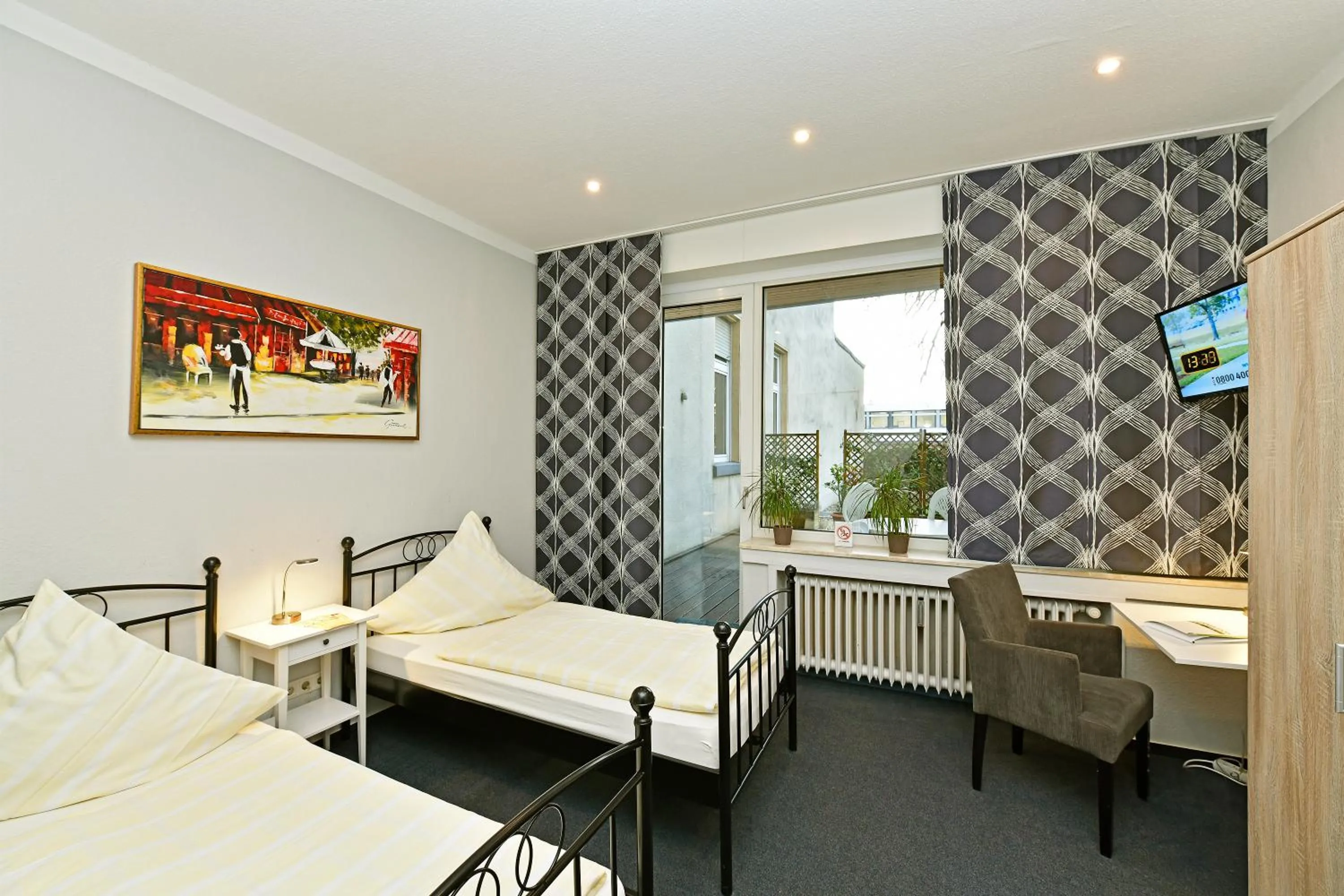 Bed in Hotel Haus Kleimann-Reuer