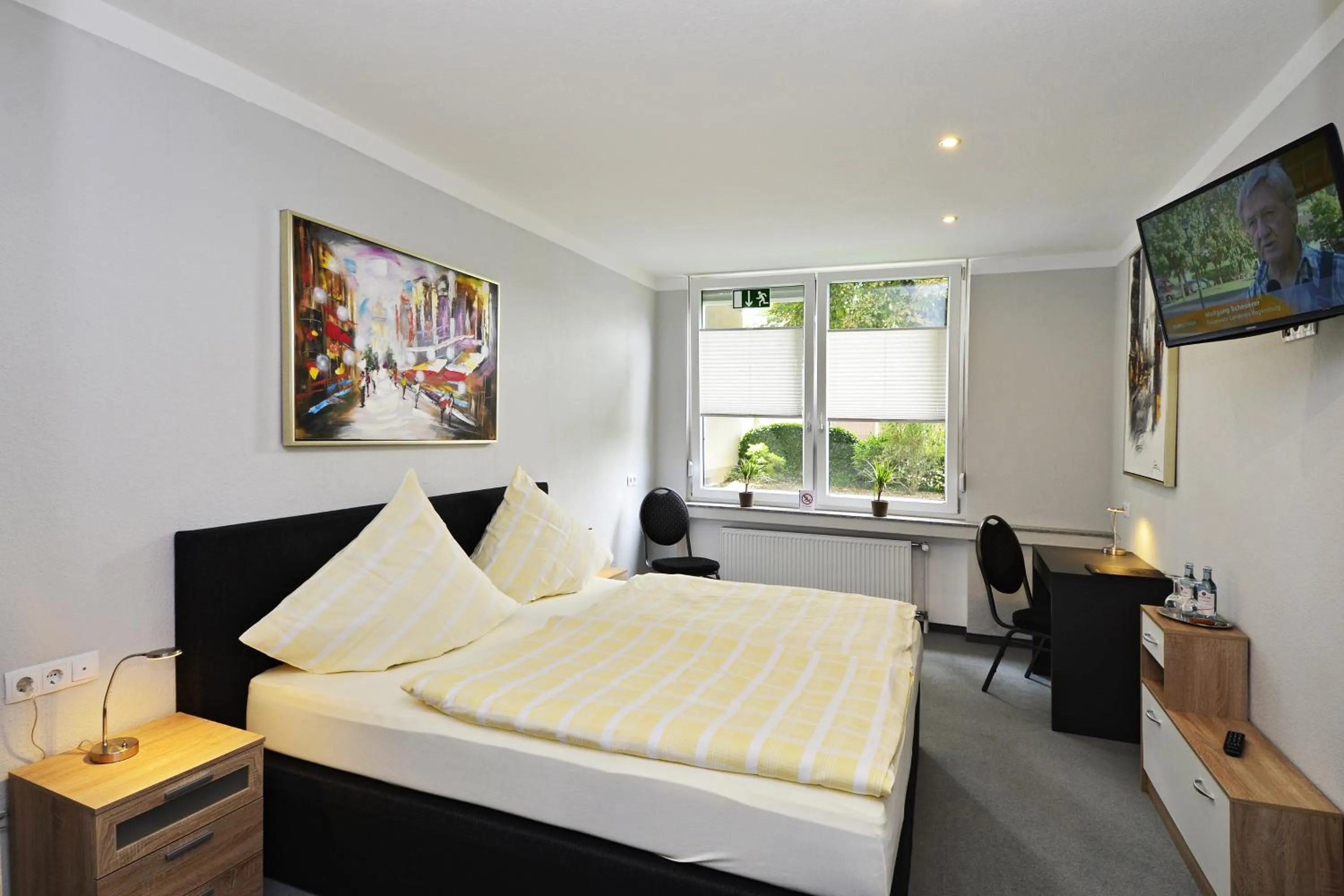 Photo of the whole room, Bed in Hotel Haus Kleimann-Reuer