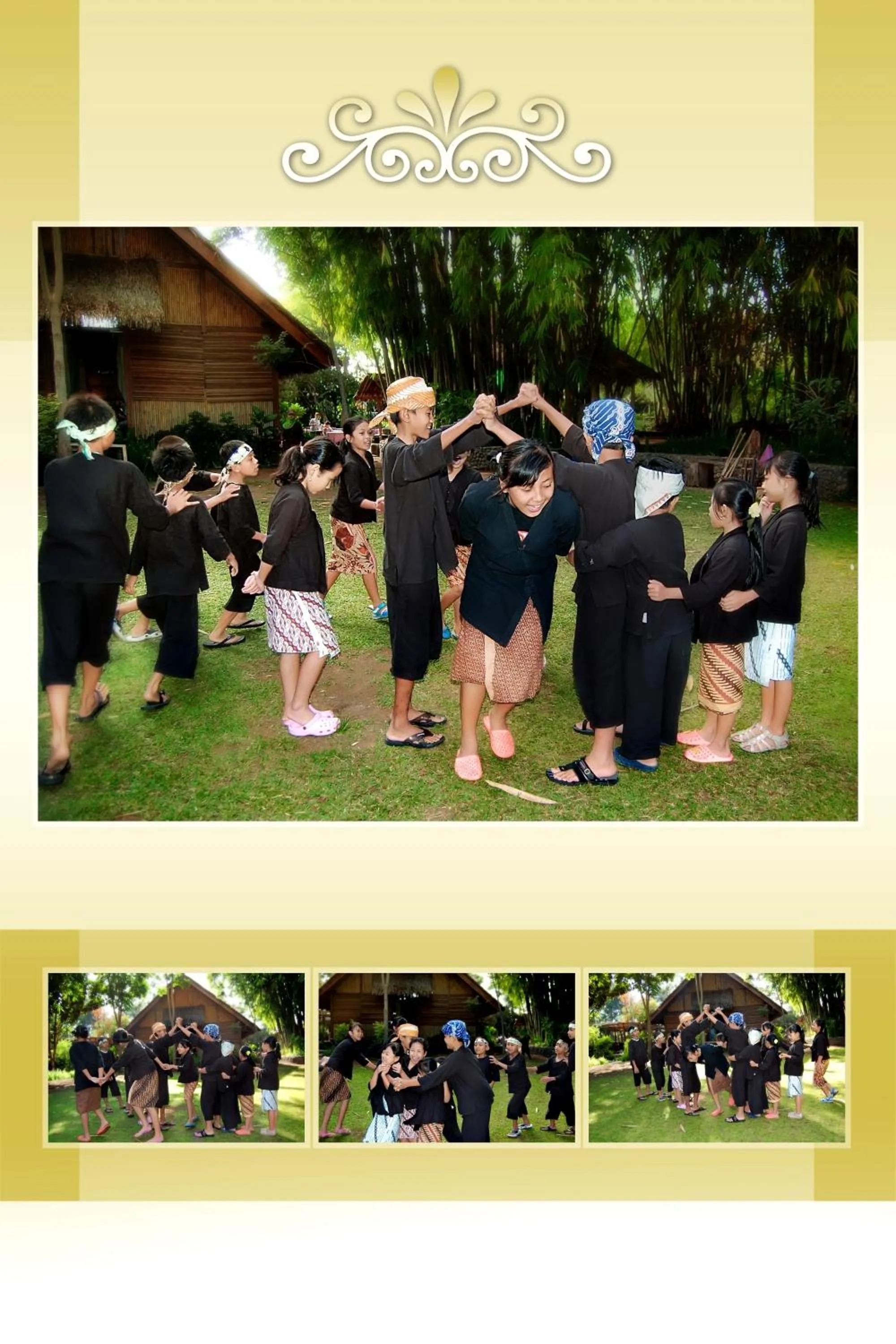 Children play ground in Kampung Sampireun Resort & Spa