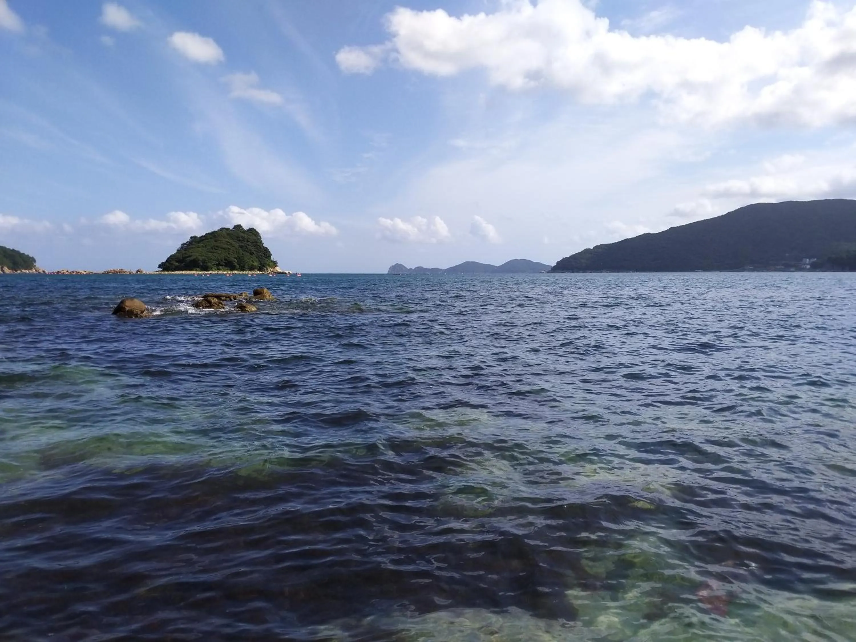 Beach in oneday in geoje