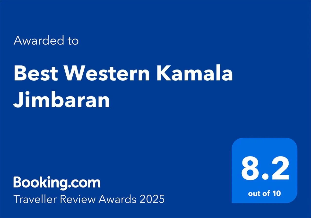 Certificate/Award in Best Western Kamala Jimbaran