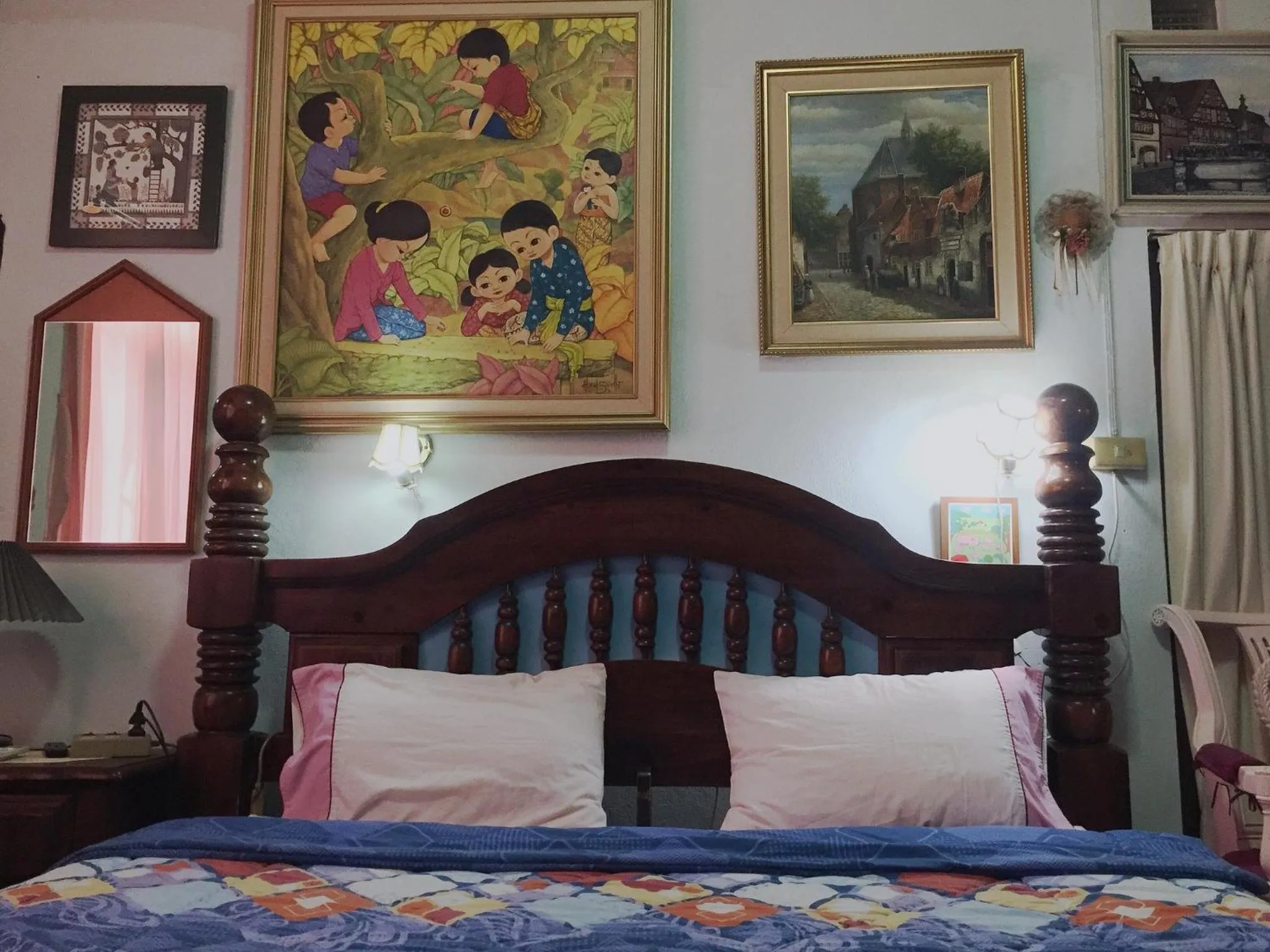 Bed in King's Home Hua Hin Homestay