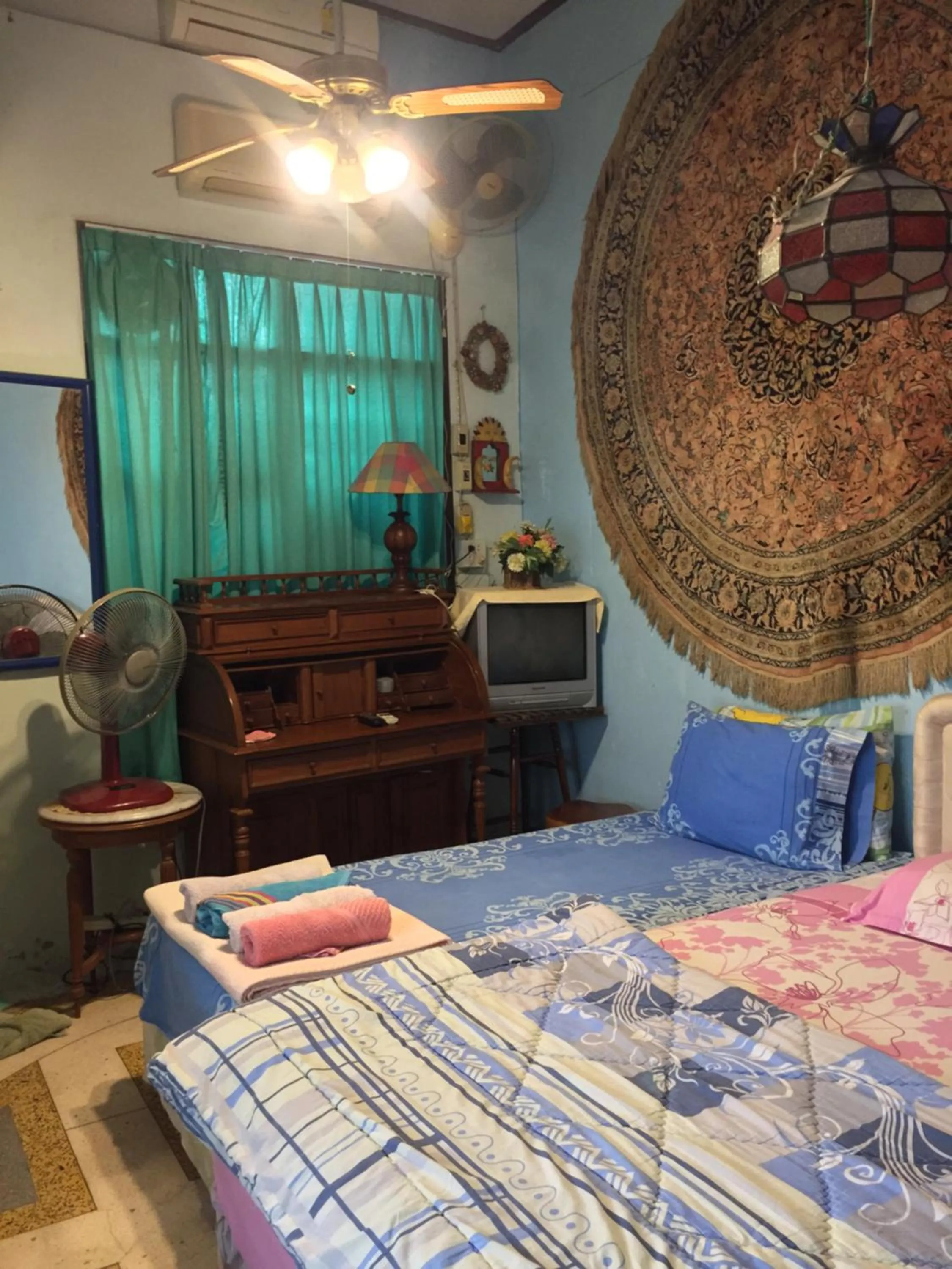 Bed in King's Home Hua Hin Homestay