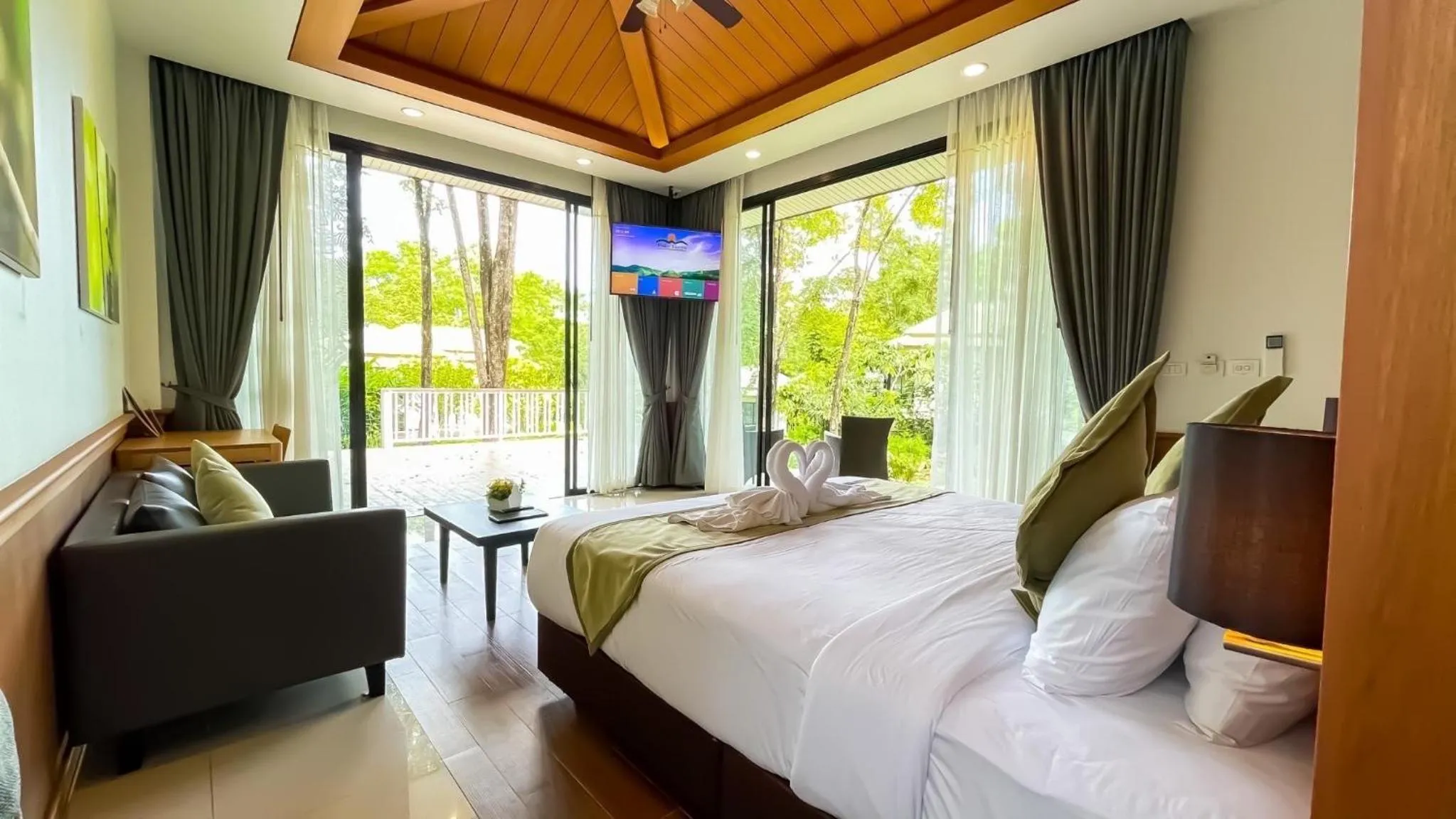 View (from property/room), Bed in Vivace Khaoyai