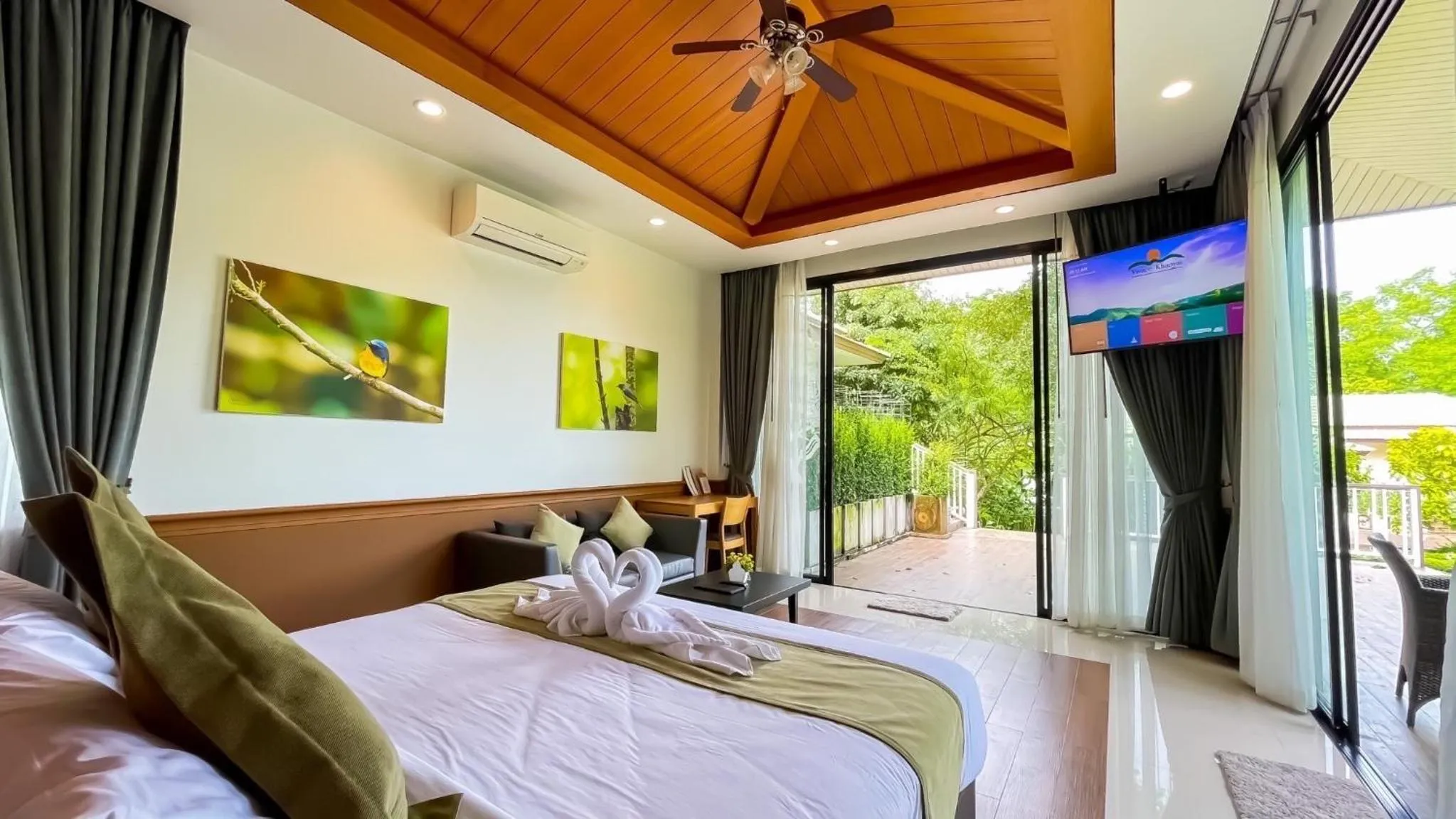 View (from property/room), Bed in Vivace Khaoyai