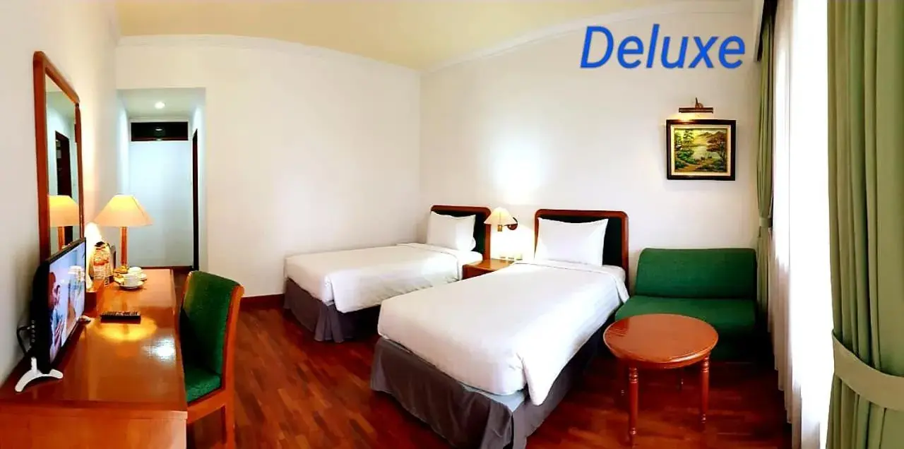 Deluxe Double Room in Grand Whiz Hotel Bromo Deluxe Double Room in Grand Whiz Hotel Bromo