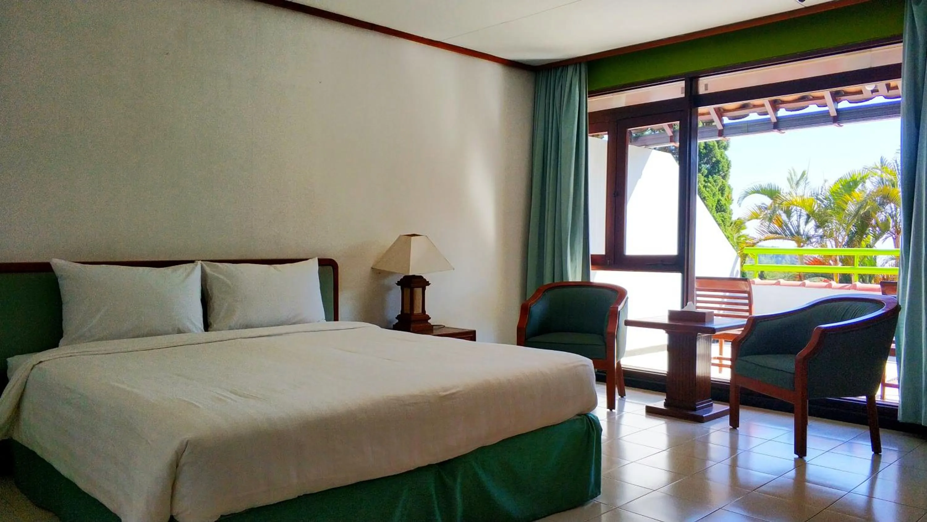 Bed in Grand Whiz Hotel Bromo