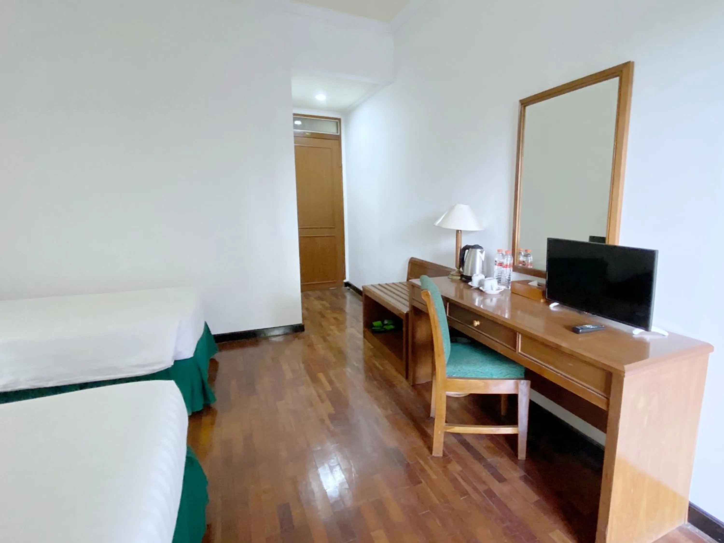 Bed in Grand Whiz Hotel Bromo