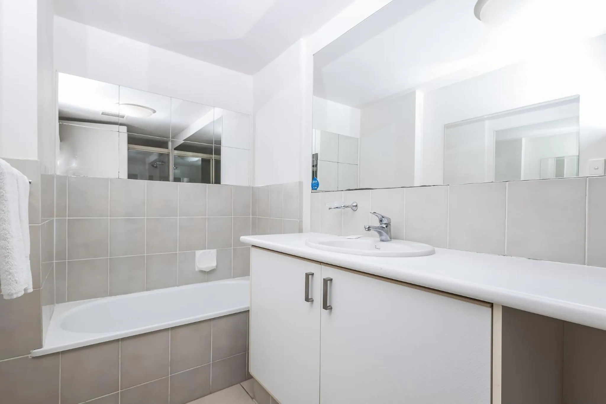 Bathroom in Bayview Beach Holiday Apartments