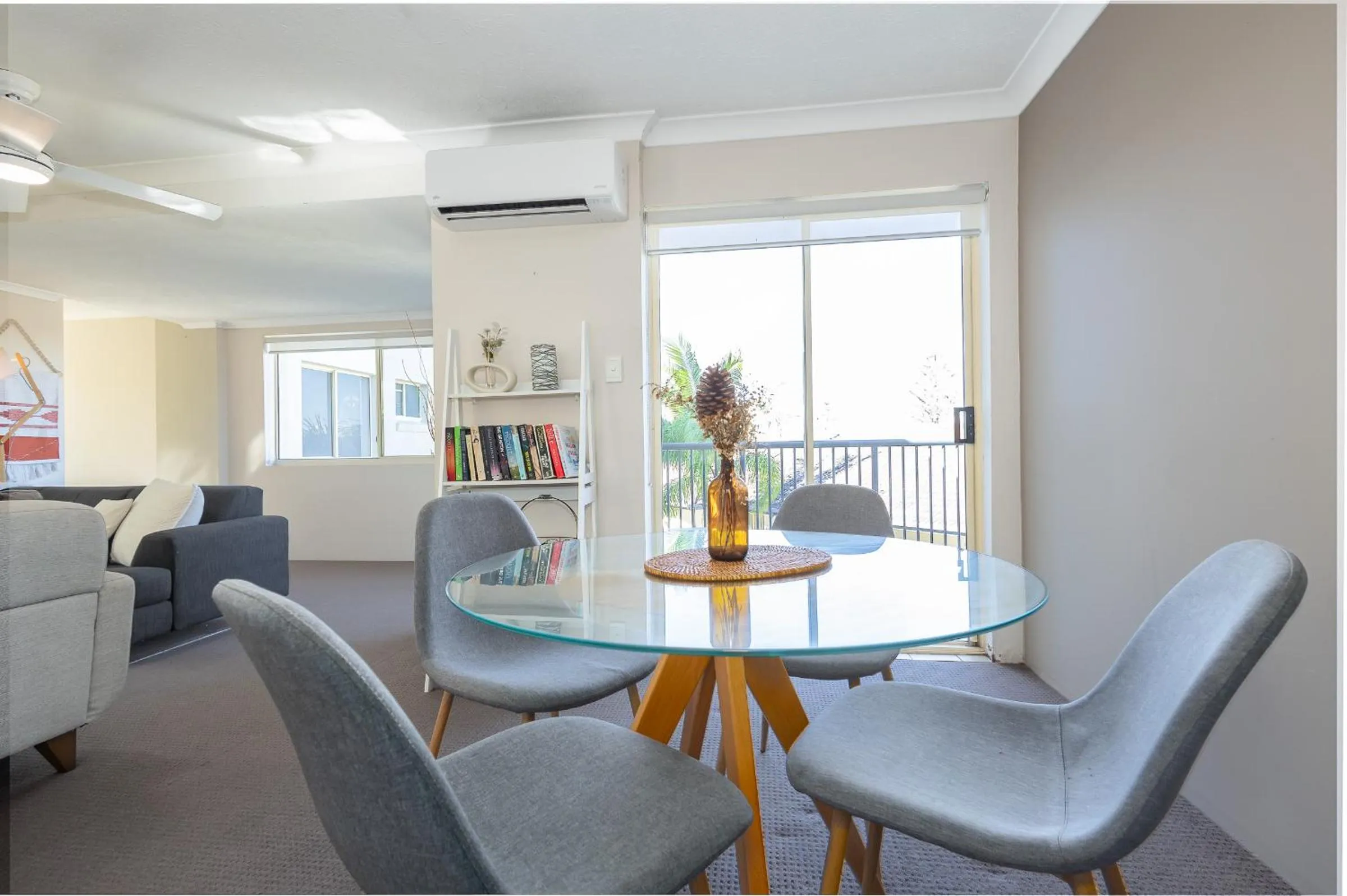 Living room in Bayview Beach Holiday Apartments
