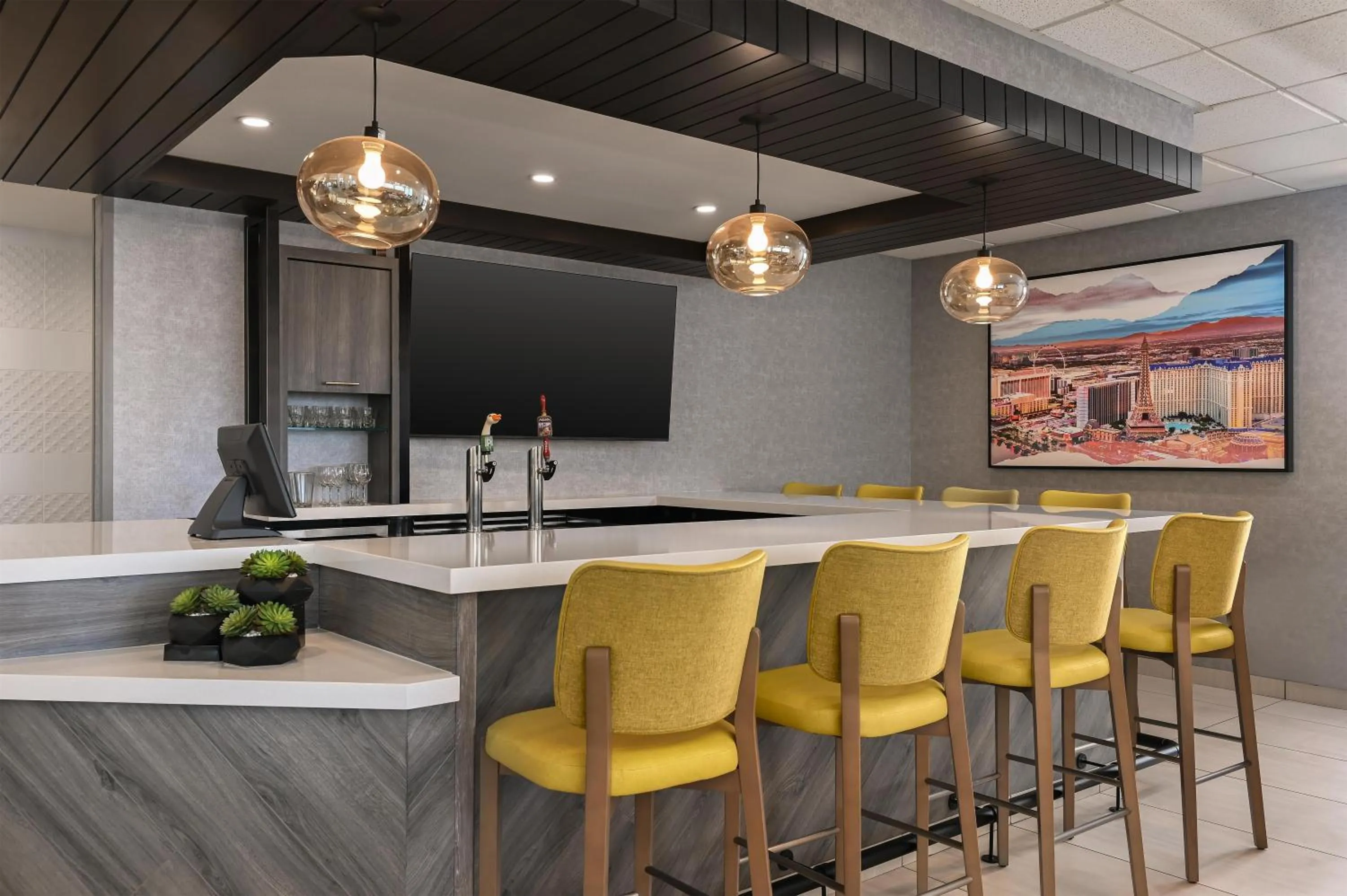 Lounge or bar in Hilton Garden Inn Las Vegas Strip South