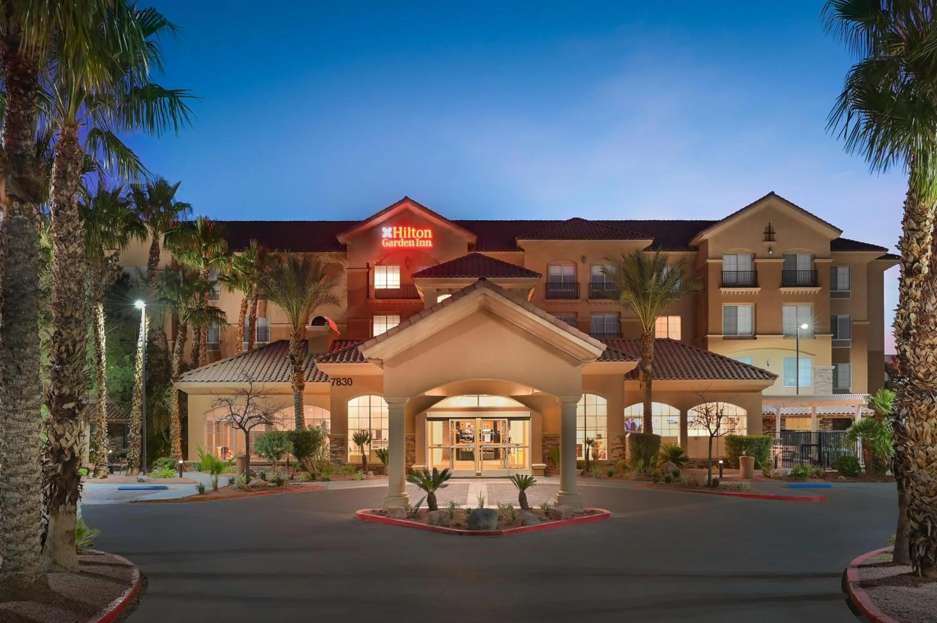 Property building in Hilton Garden Inn Las Vegas Strip South