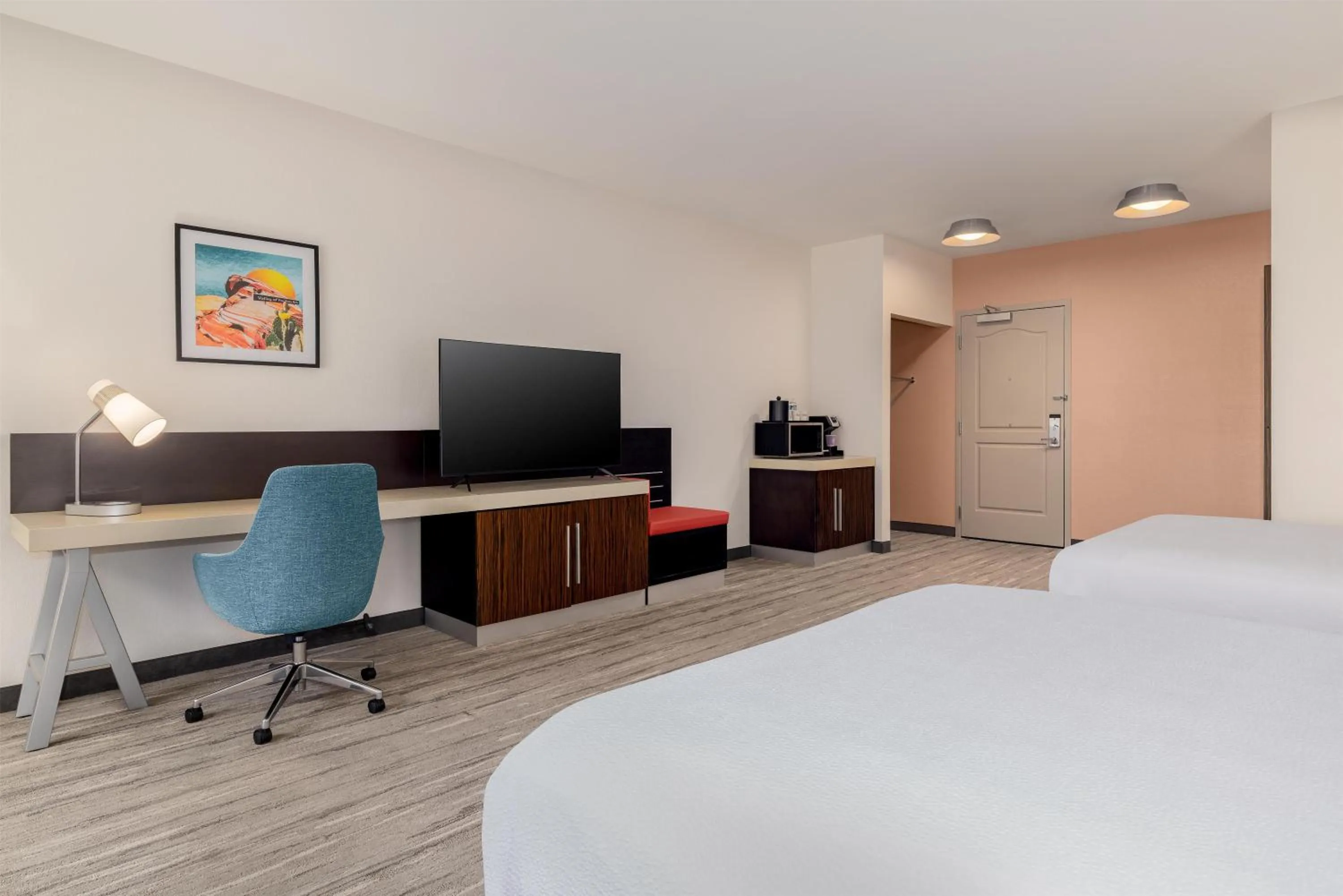 Bed in Hilton Garden Inn Las Vegas Strip South