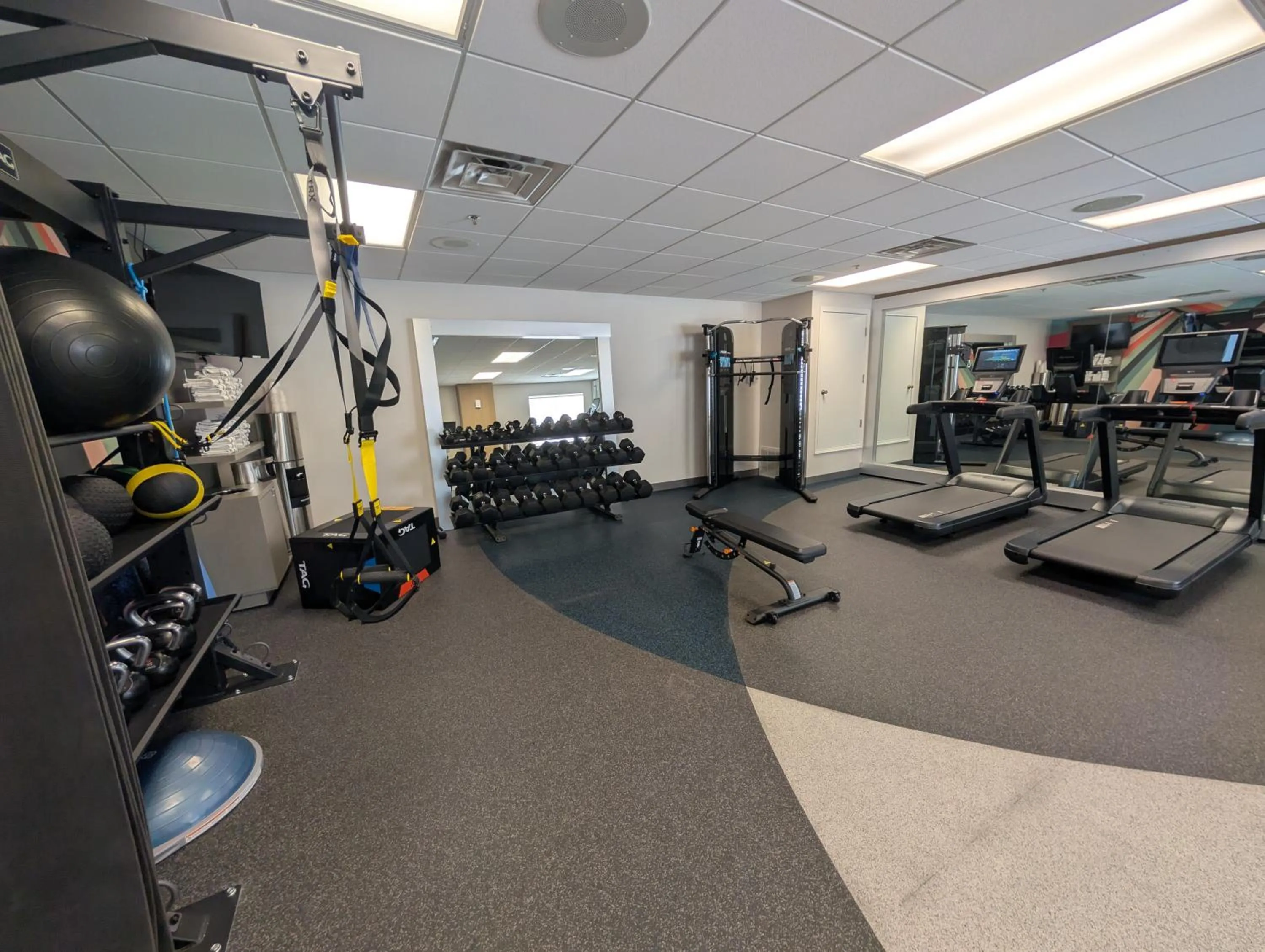 Fitness centre/facilities in Hilton Garden Inn Las Vegas Strip South