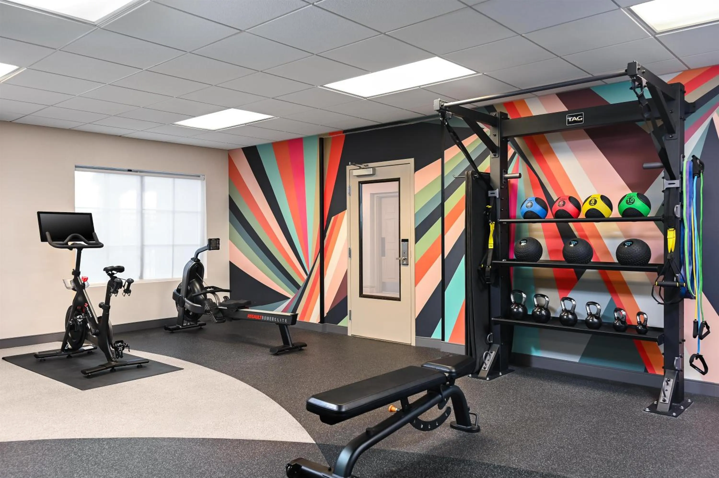 Fitness centre/facilities in Hilton Garden Inn Las Vegas Strip South