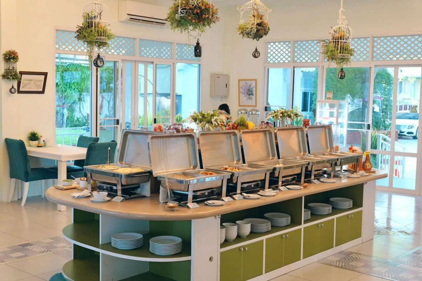 Breakfast in Tubtim Siam River Kwai Resort