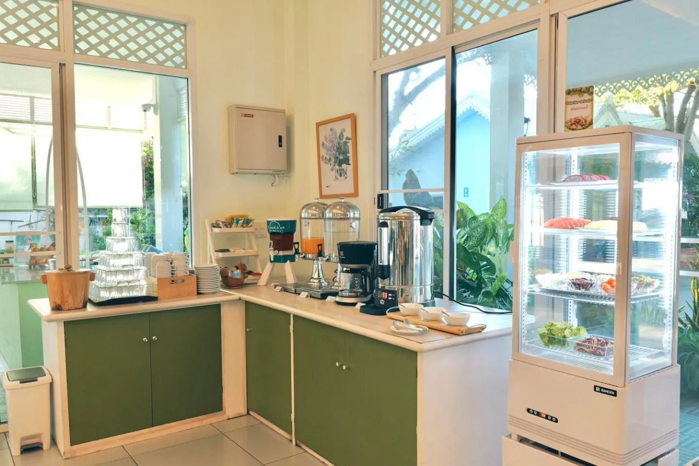 Breakfast in Tubtim Siam River Kwai Resort