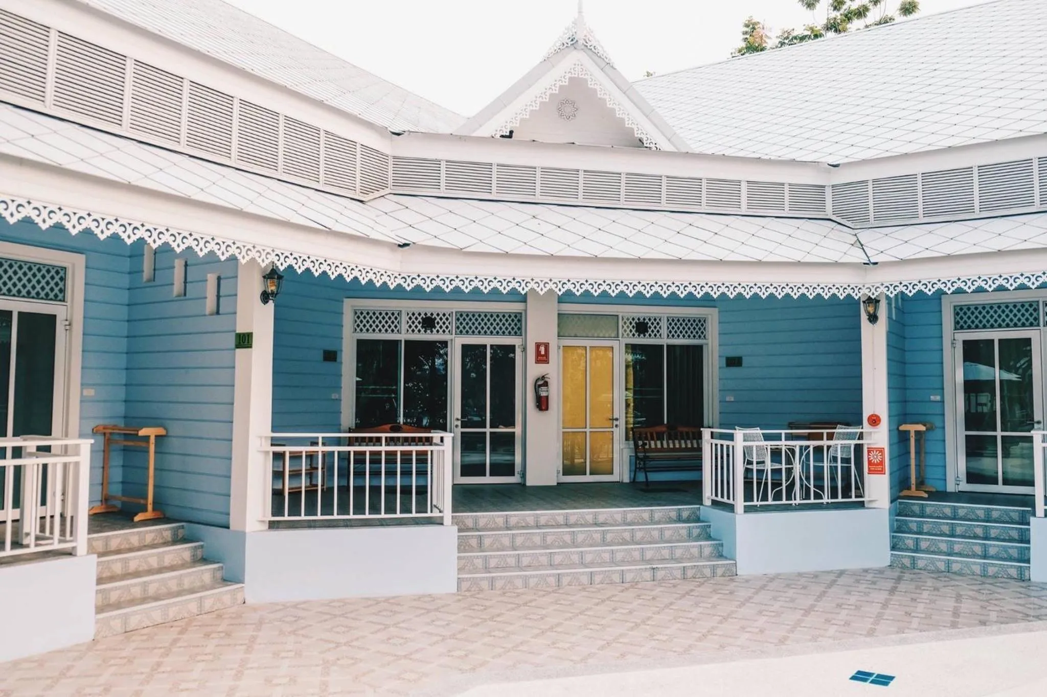 Property building in Tubtim Siam River Kwai Resort